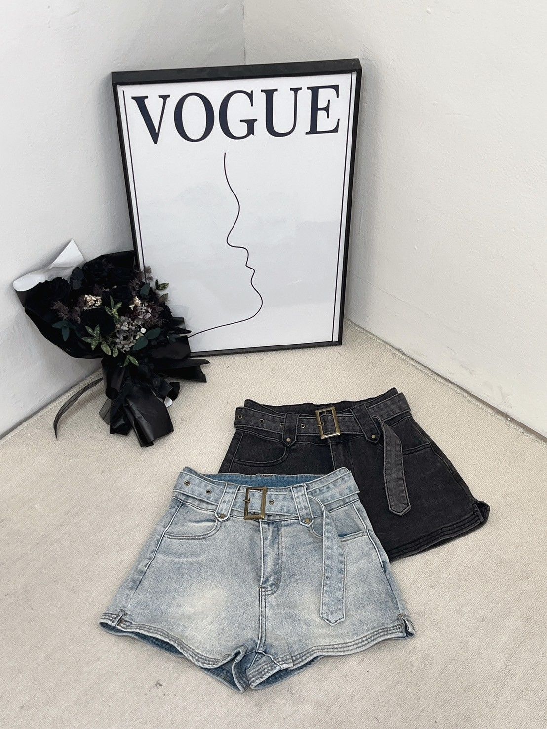 復古返舊A字彈力短褲~