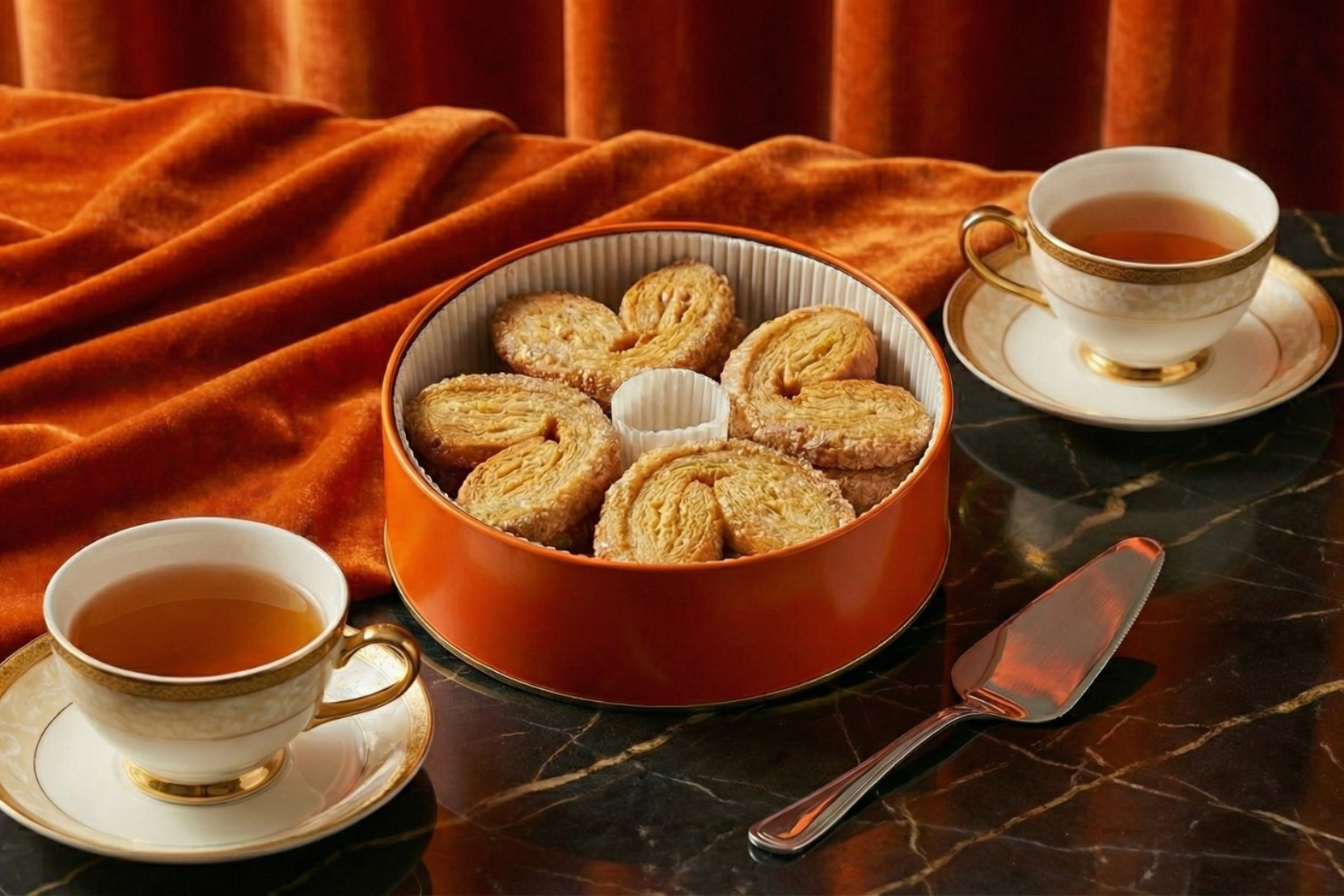 招牌蜜糖蝴蝶酥 | 鐵盒款（12入/盒）