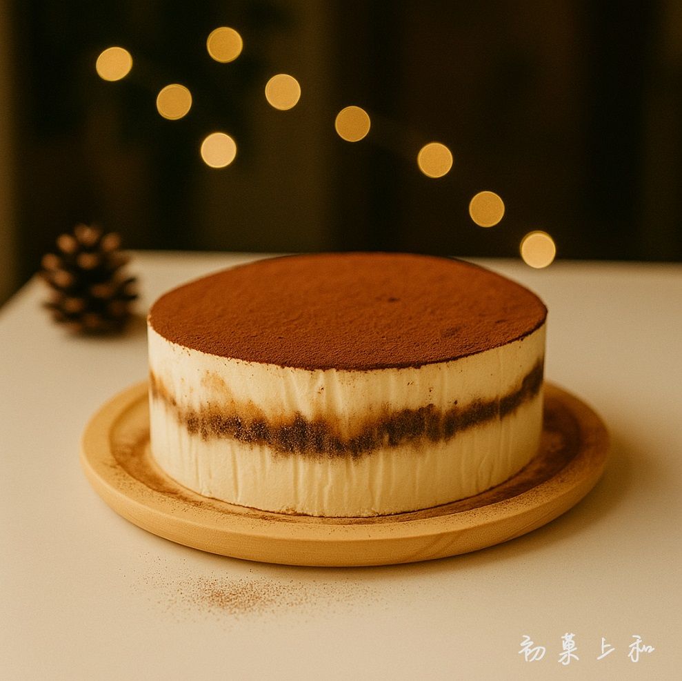 『初菓上和』生乳酪系列-無蛋無麵粉提拉米蘇生乳酪/檸檬生乳酪（6吋）（3入/盒）