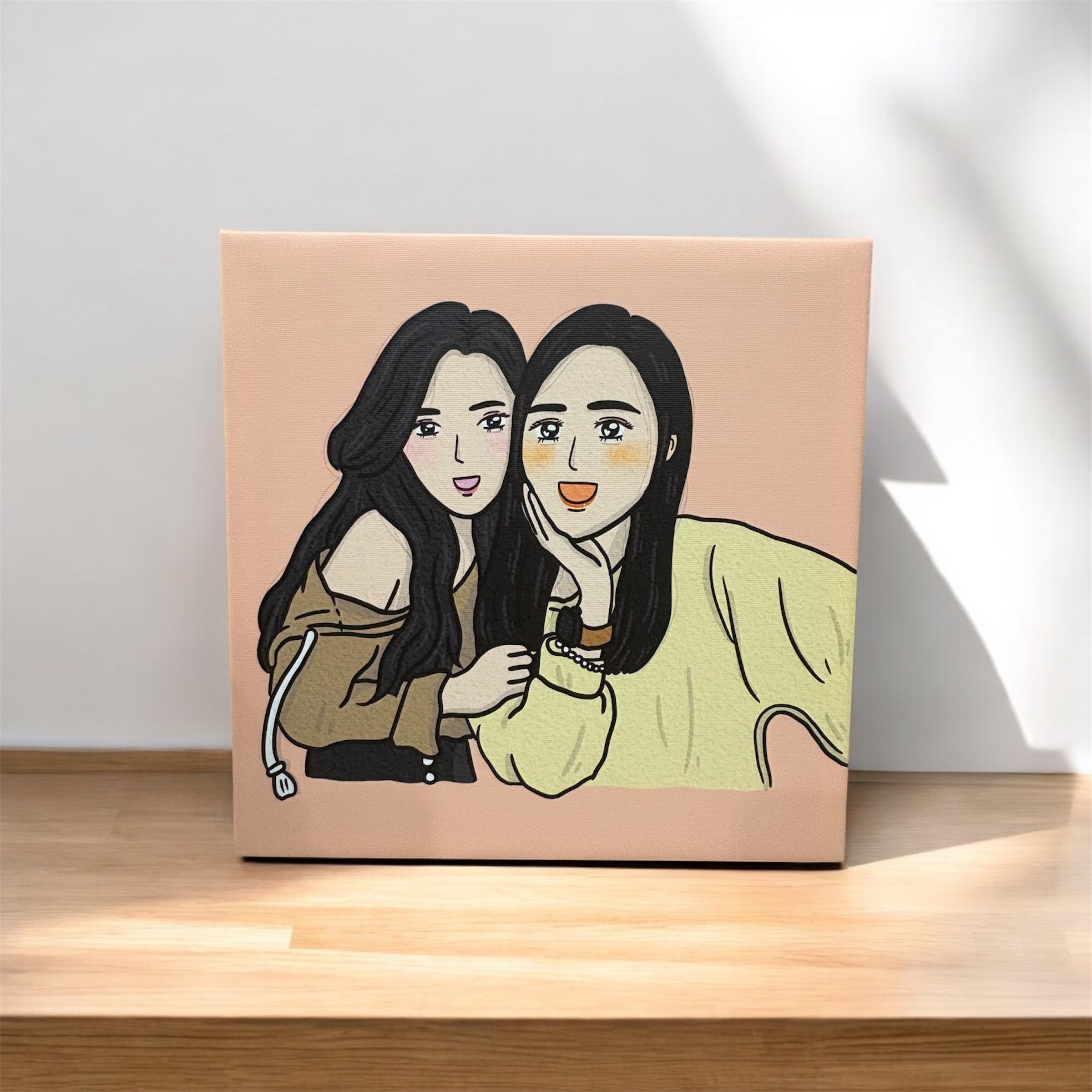 30乘30公分可掛客製無框畫