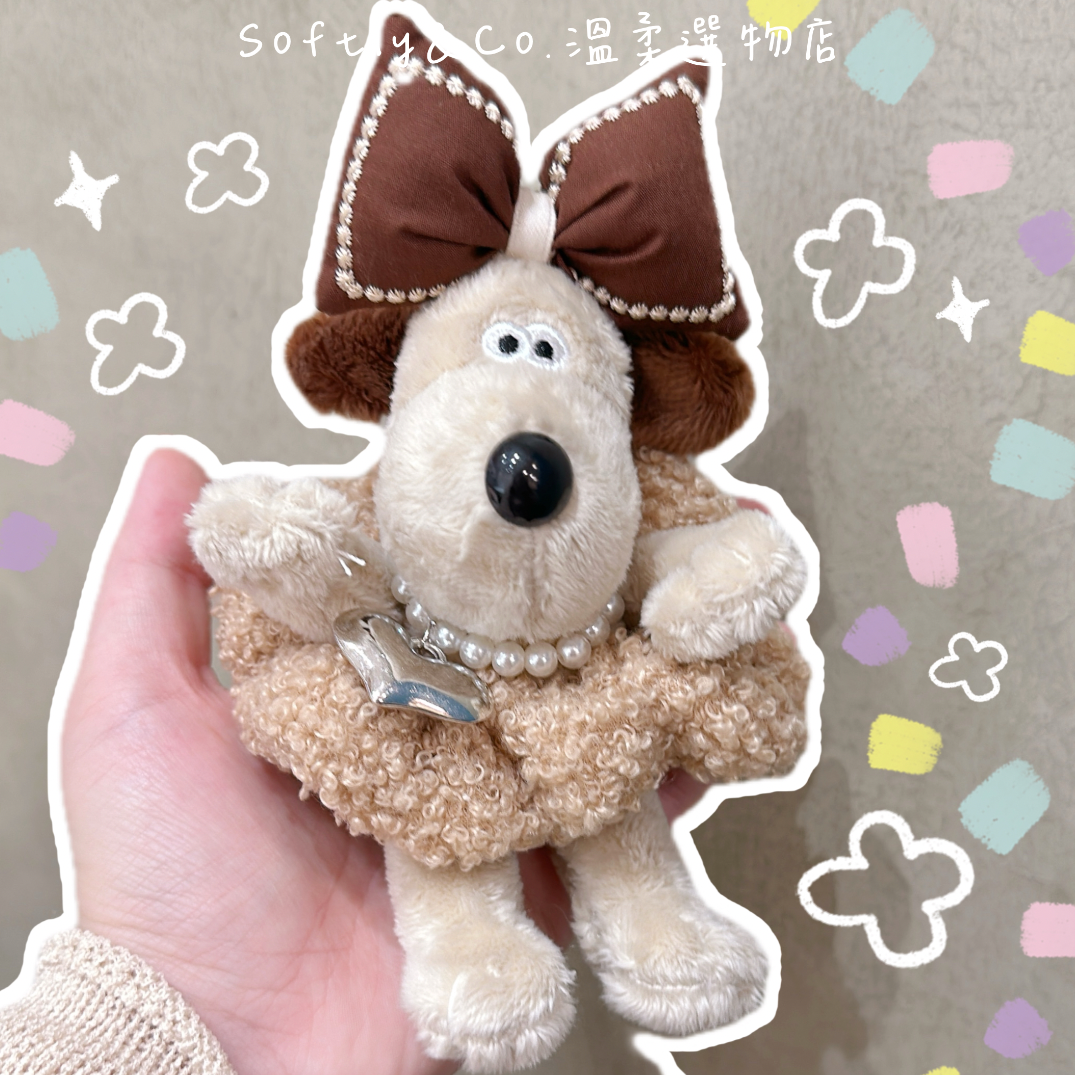 可愛的不得了掌門狗吊飾（現貨）