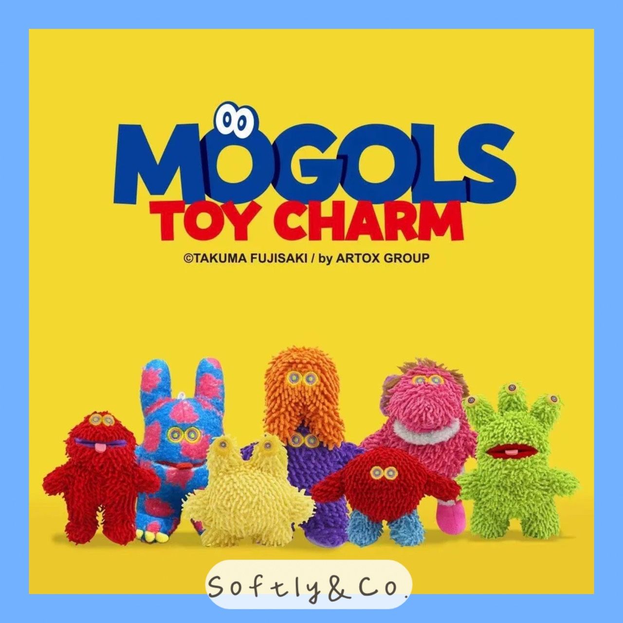 ≣正版授權≣TAKUMA藤崎琢磨磨爾怪獸毛絨吊飾盲盒（現貨）