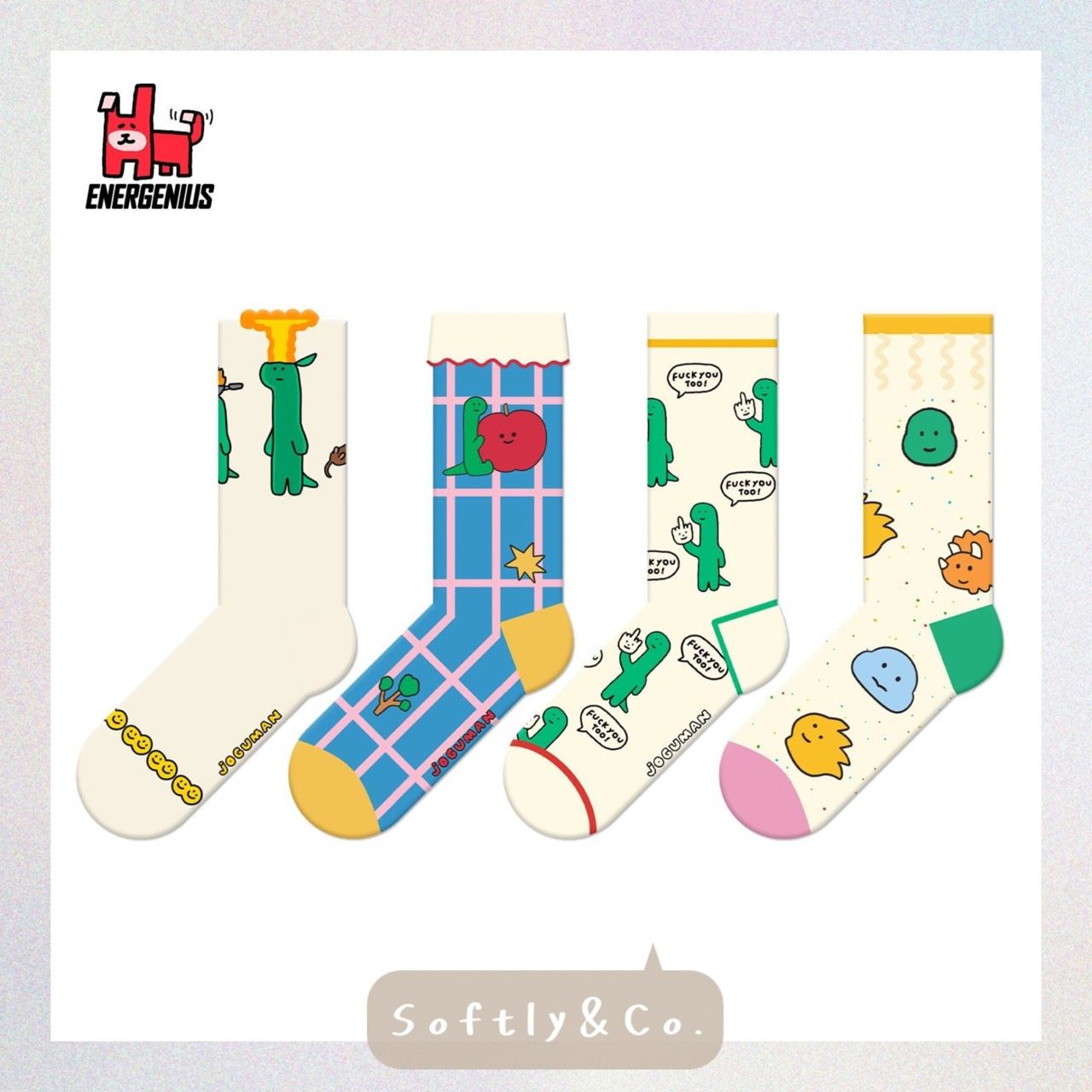 ≣正版授權≣JOGUMAN成人襪 F SIZE（預購/現貨）