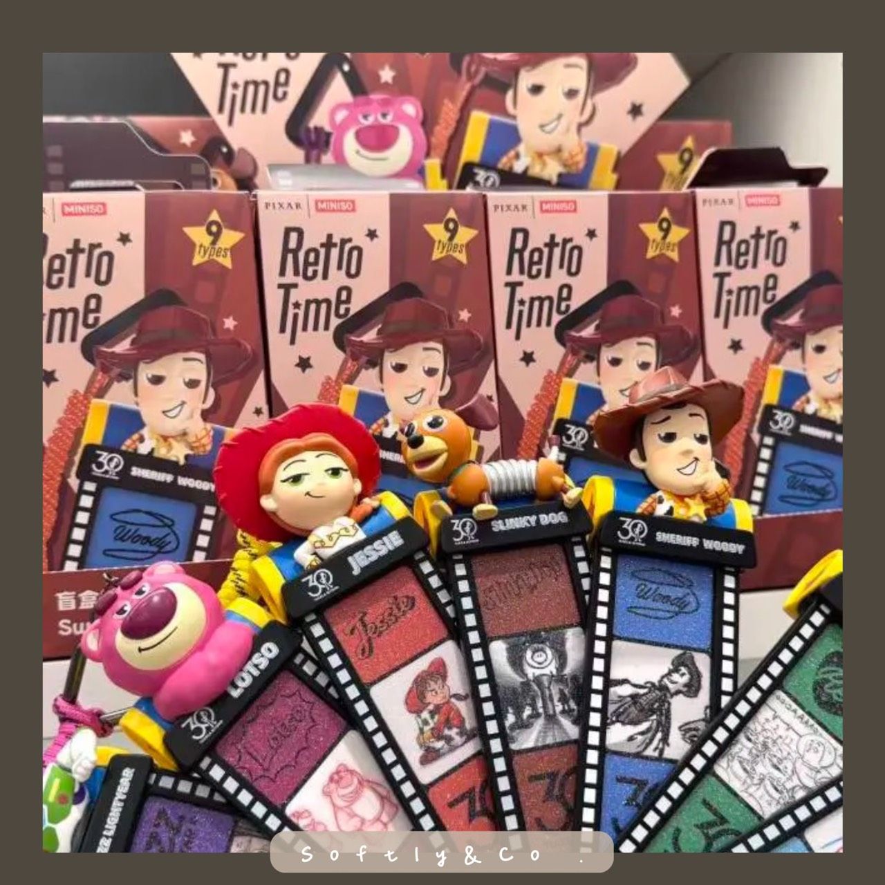 ≣正版授權限時加價購$250≣30周年皮克斯復刻時光系列盲盒吊飾（現貨）