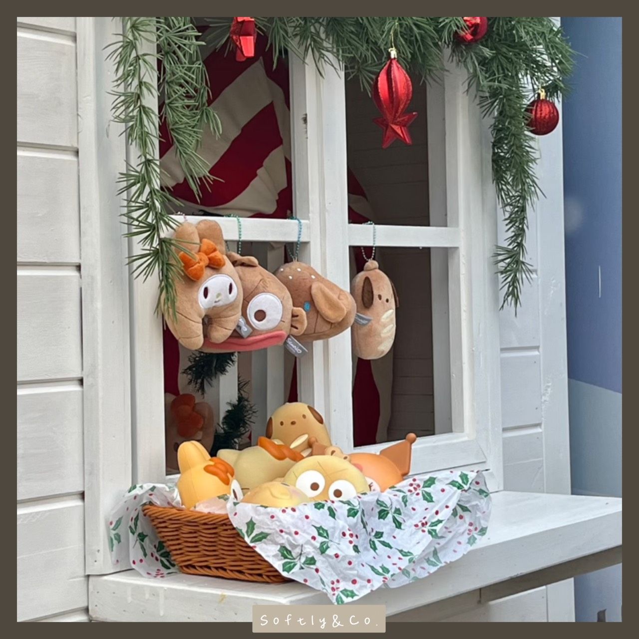 ＝正版授權＝韓國限定 三麗鷗烤焦麵包玩偶吊飾 13cm大（部分預購/部分現貨）