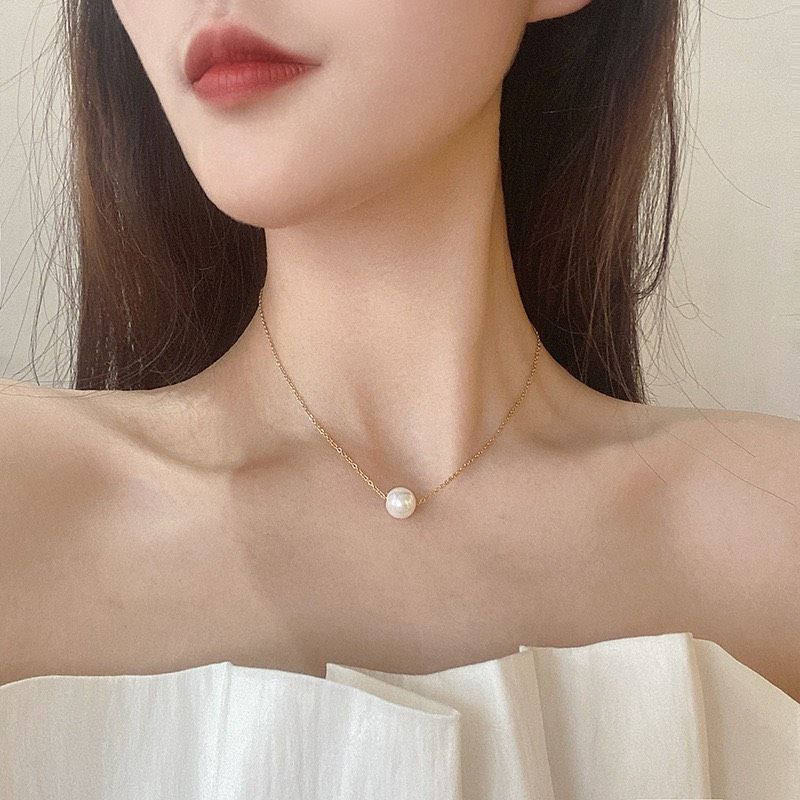 ✨韓式百搭鎖骨珍珠項鍊，優雅與時尚的完美邂逅✨