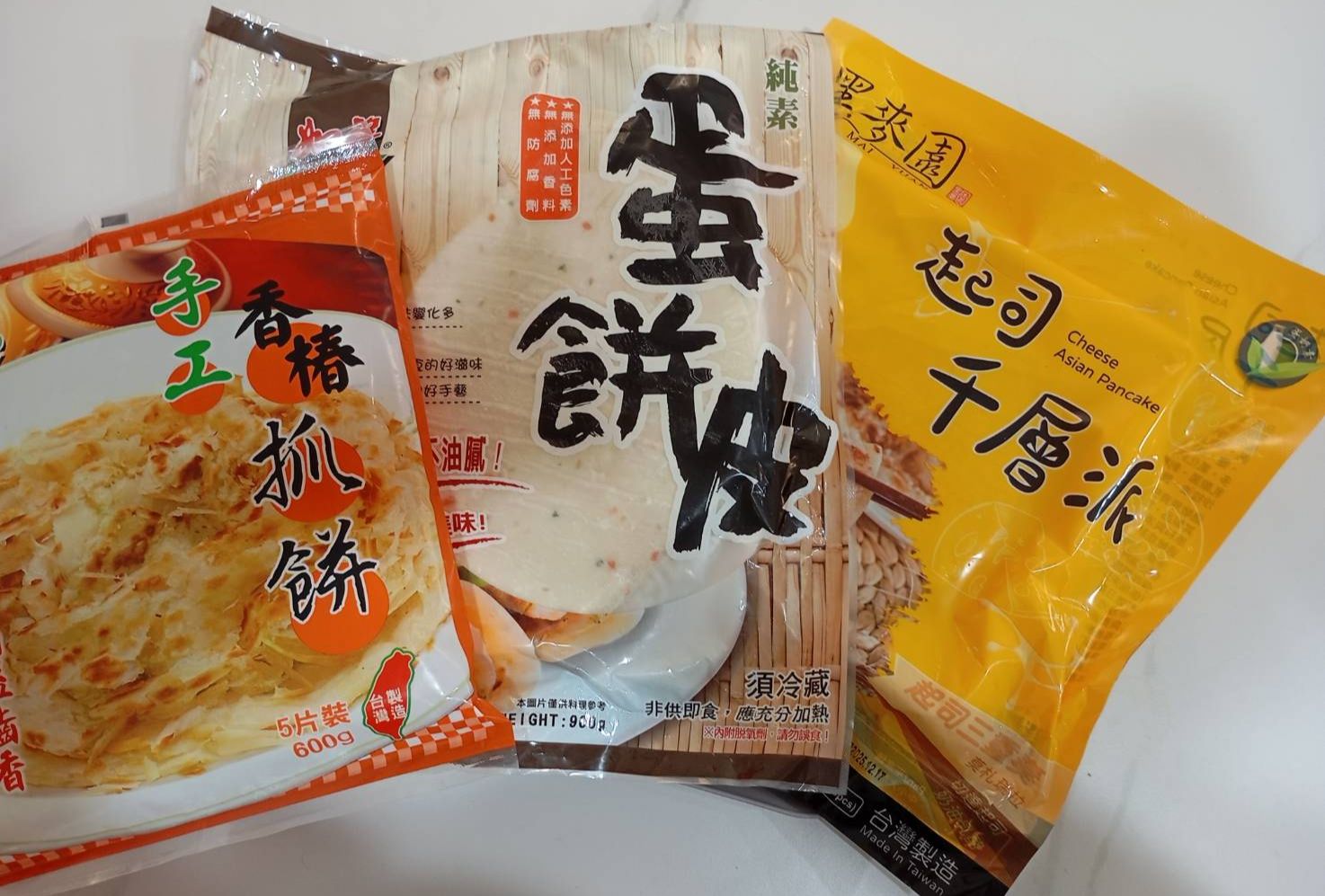 如祥 手工香椿抓餅 蛋餅皮  起司千層派 猴頭菇 麻油猴頭菇 麥香鷄塊 培根火腿