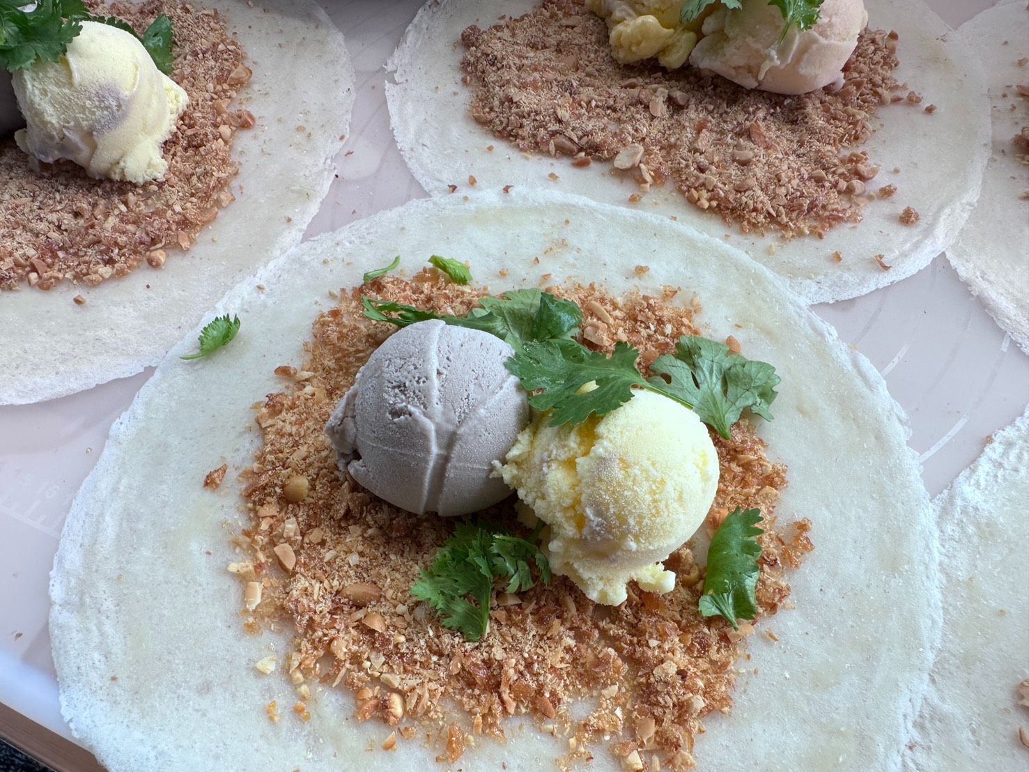 花生捲冰淇淋（單一口味冰淇淋）