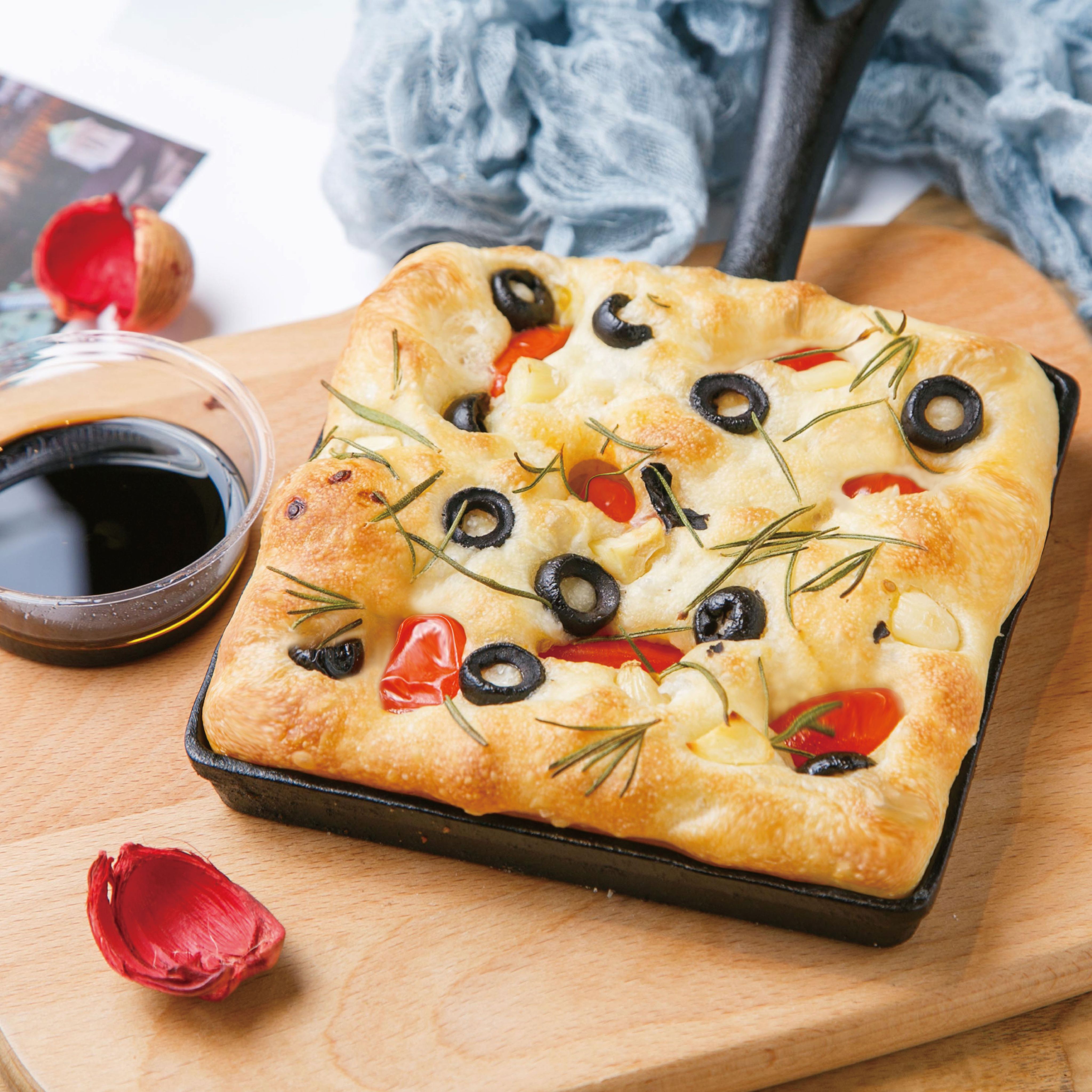 經典口味佛卡夏 focaccia
