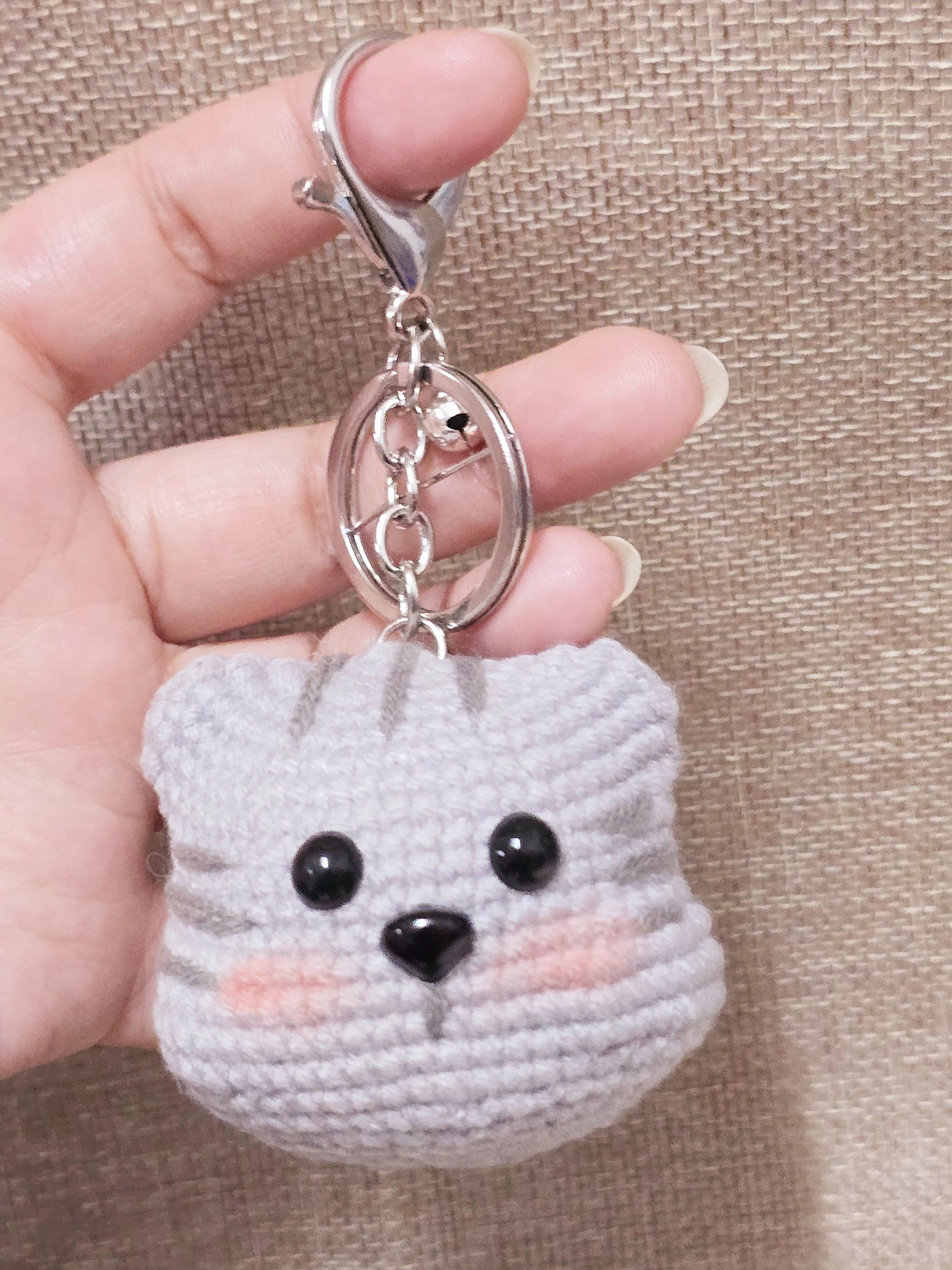 ~沁囍手作~小物掛件（貓 狗 兔 熊）