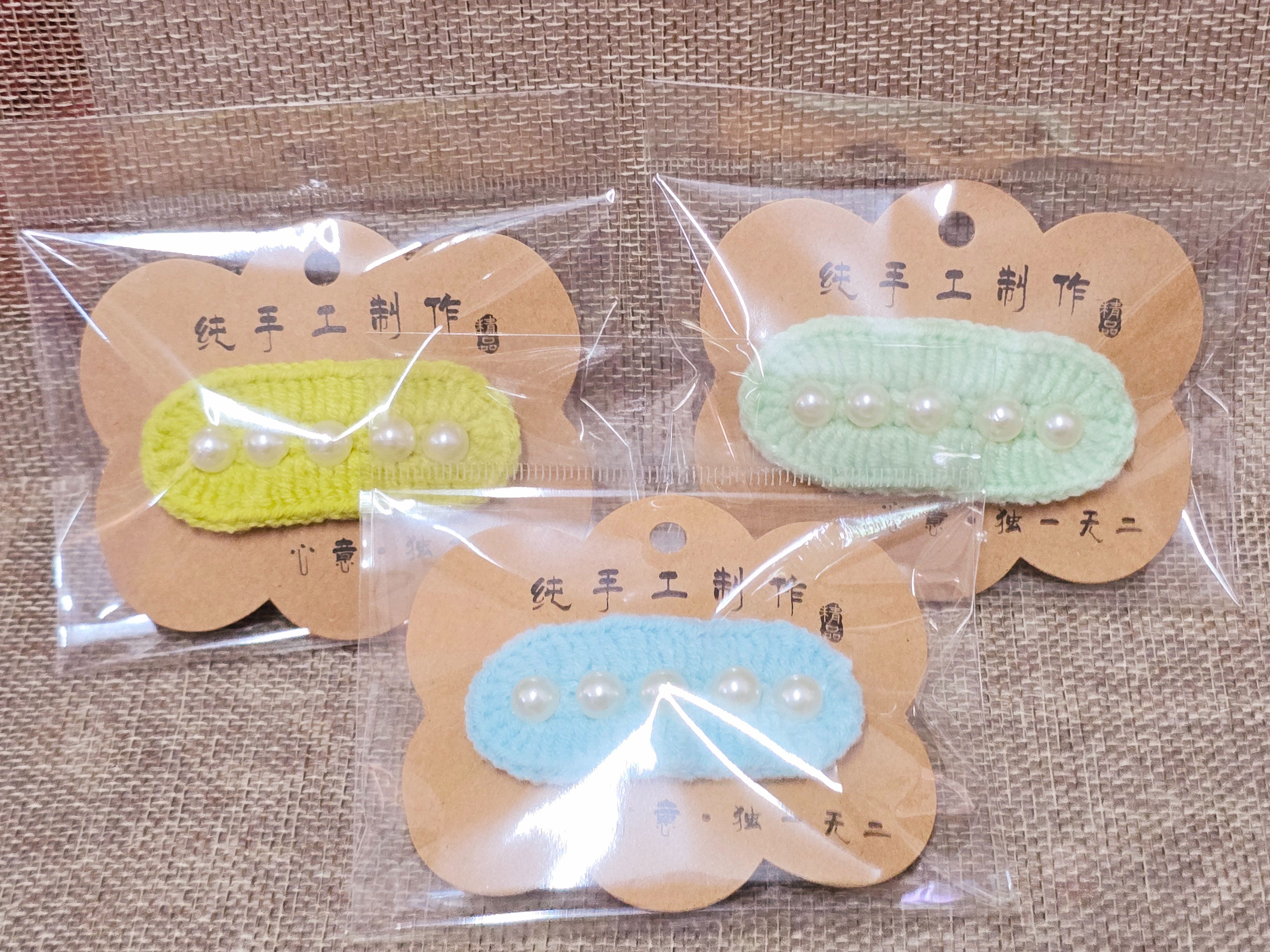 ~沁囍手作~珍珠髮夾