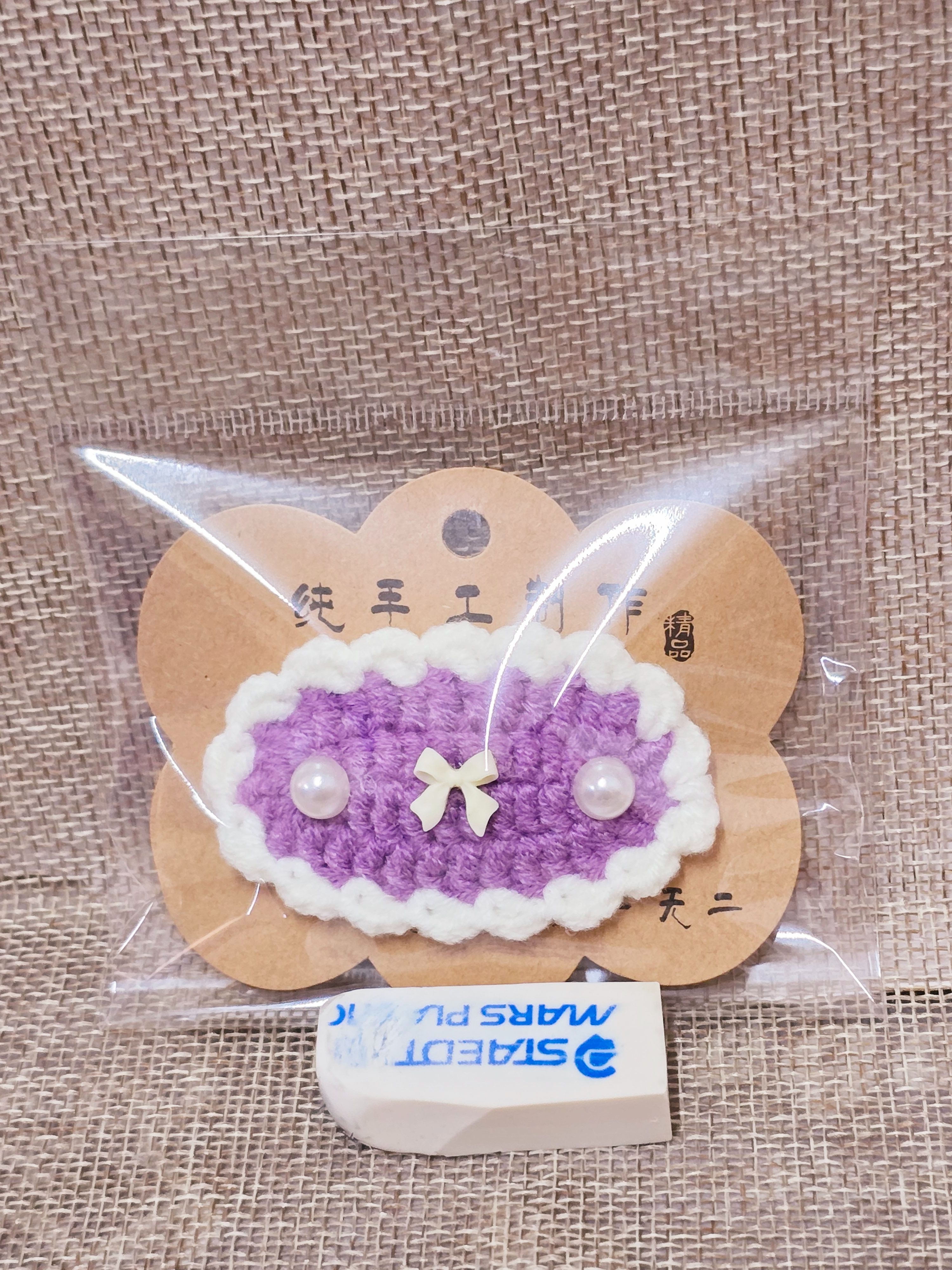 ~沁囍手作~素雅髮夾