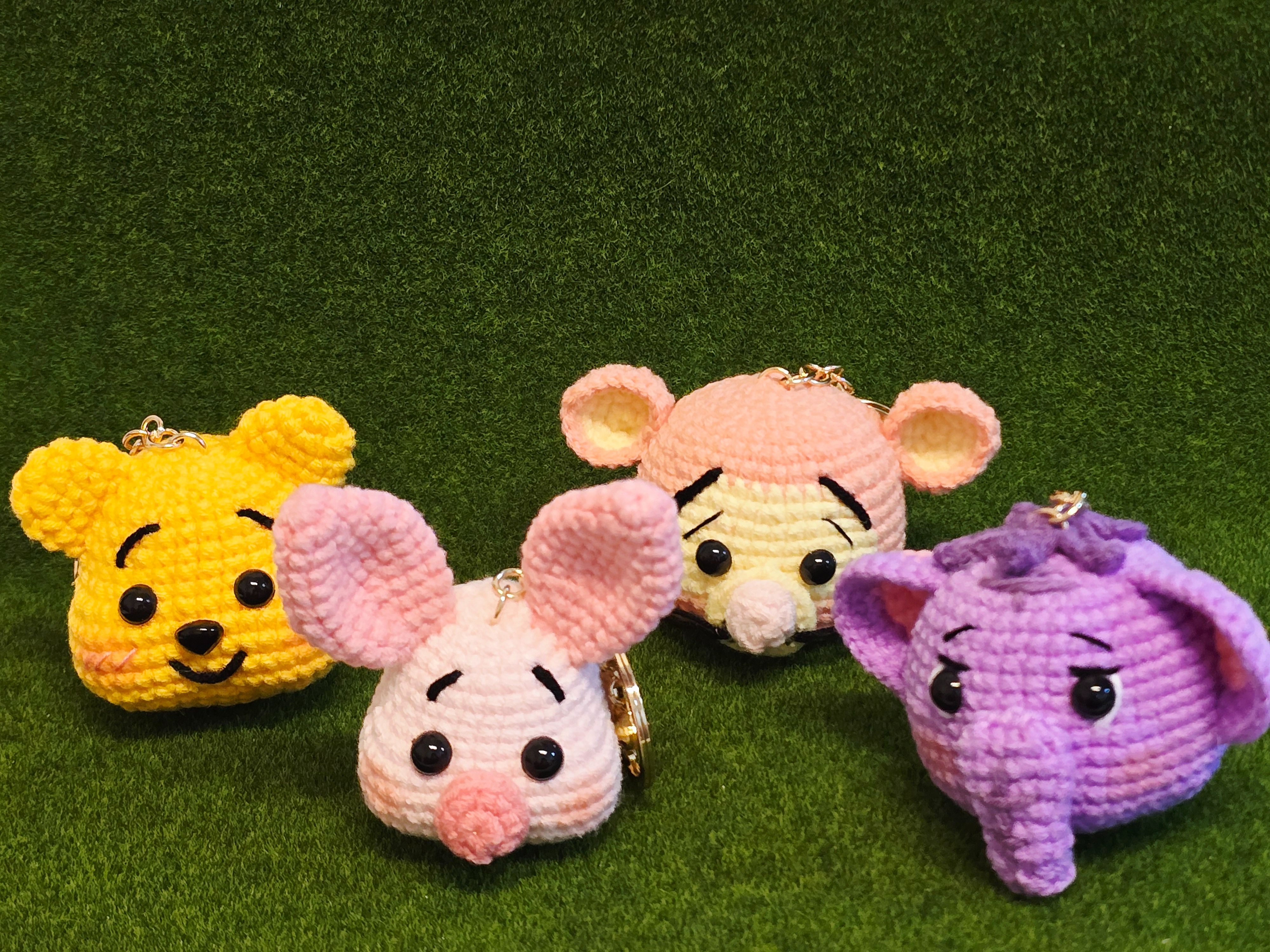 維尼家族鑰匙圈