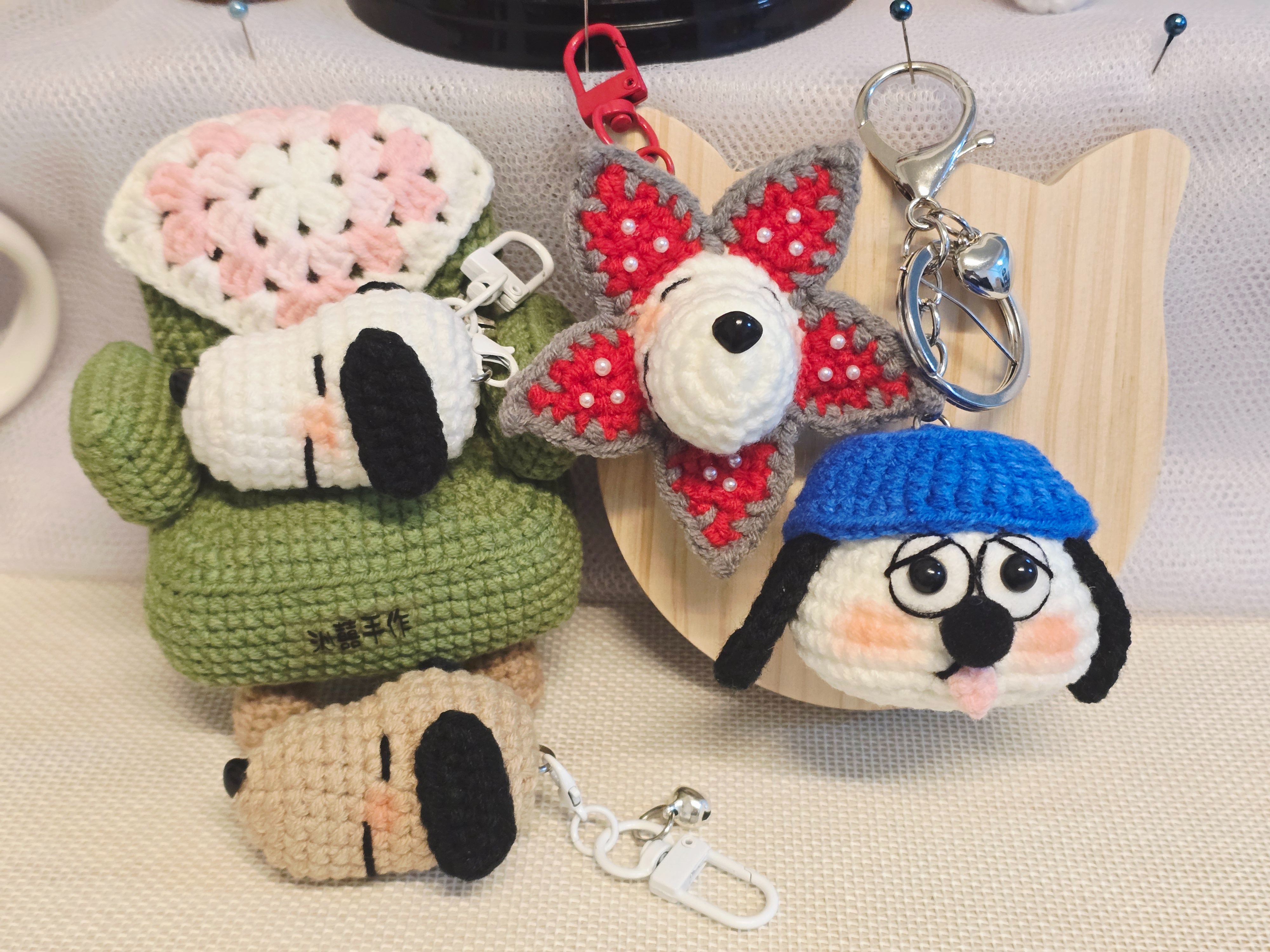 史努比家族鈎織小物