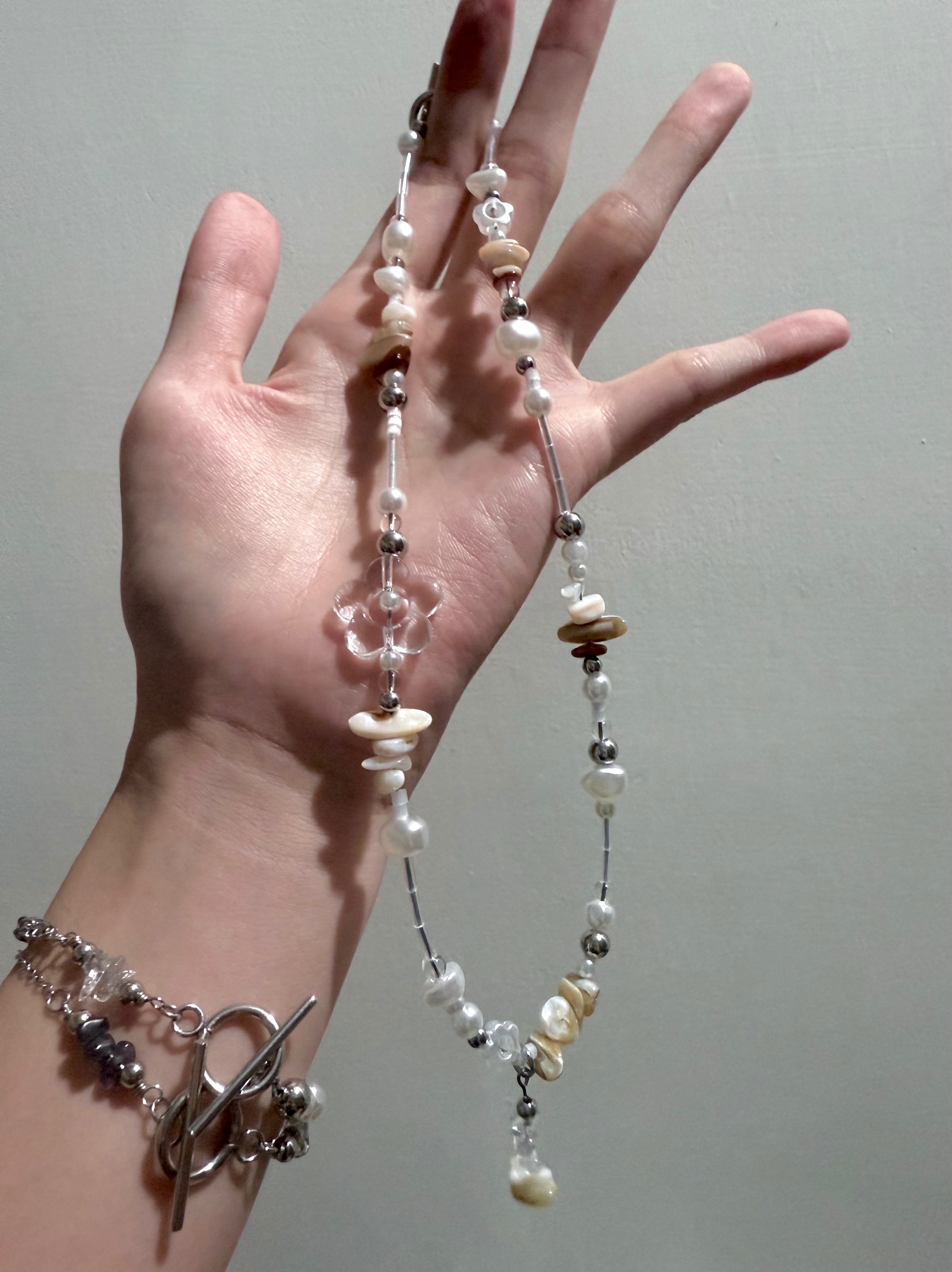 ｜玲花飾季｜水晶碎石系列項鍊