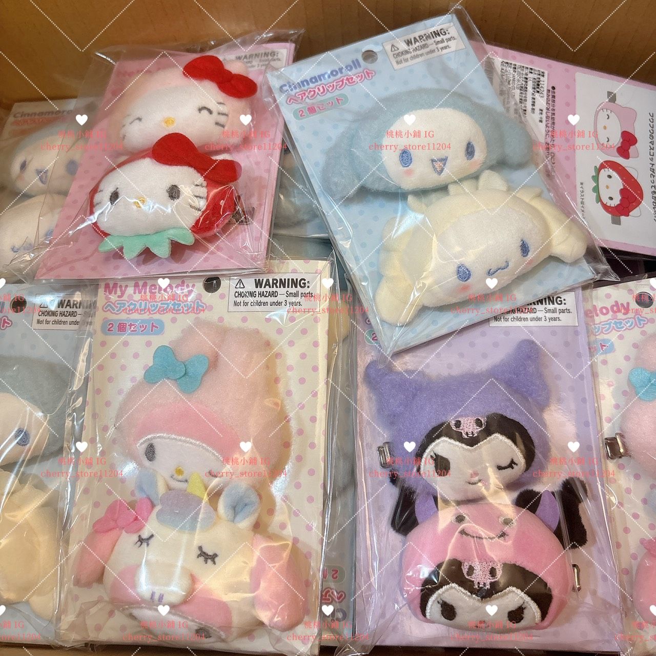 裝扮系列絨毛髮夾