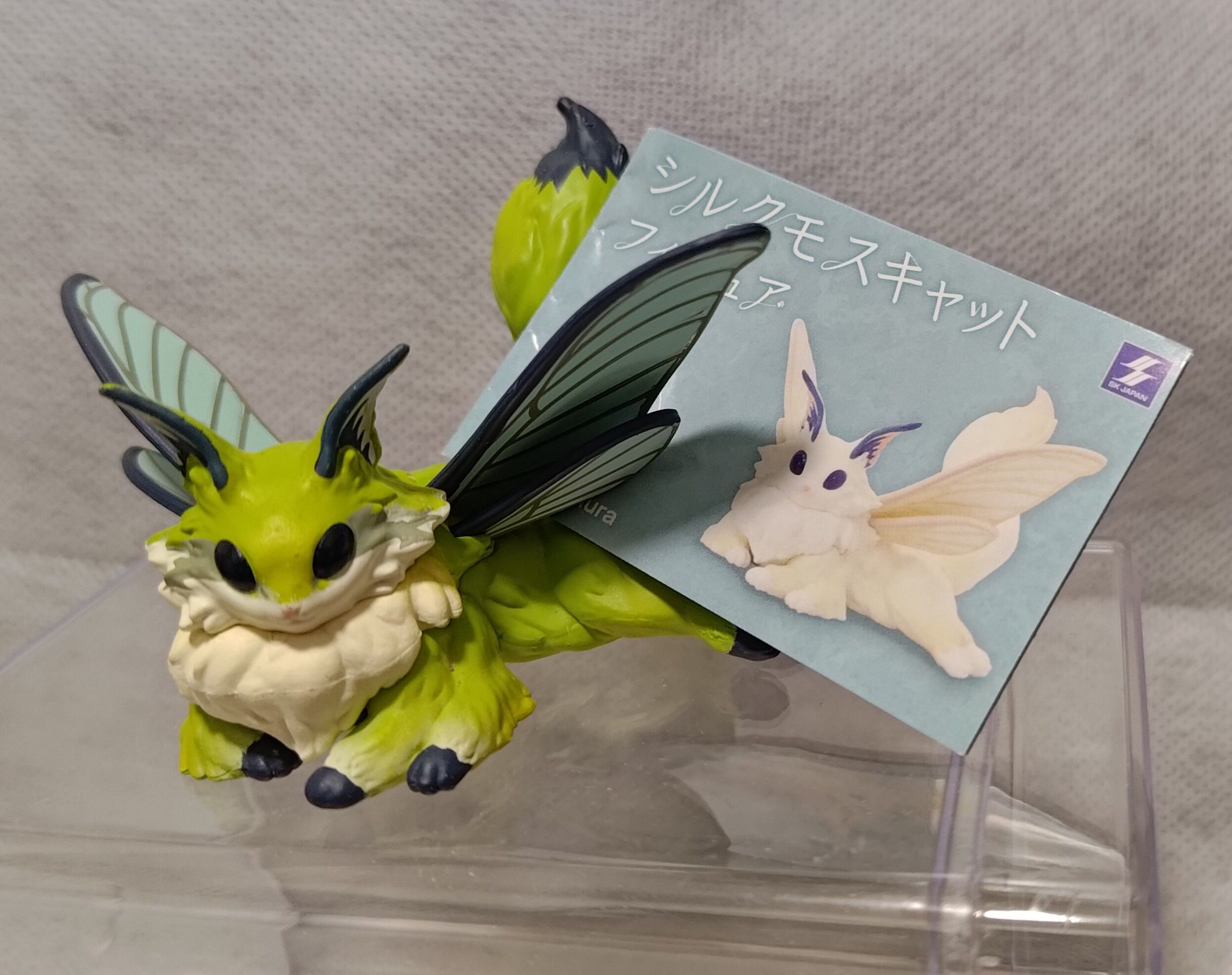 山村Le空想生物 扭蛋 蠶蛾貓