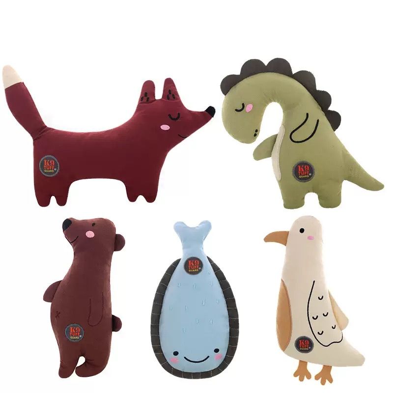 Charming Pet 動物好朋友 大自然系列 棉布發聲玩具 LINK TUFF