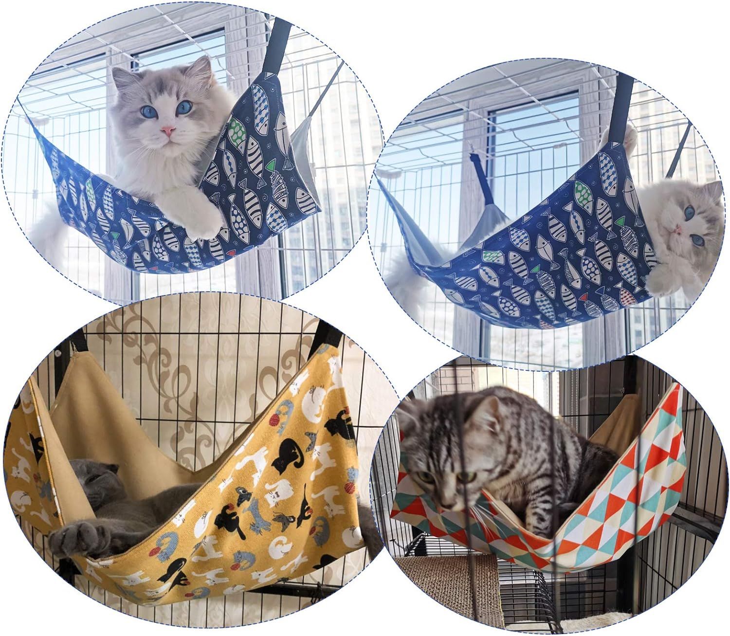 貓咪專區🐈‍⬛貓吊床 貓咪吊床 帆布透氣材質