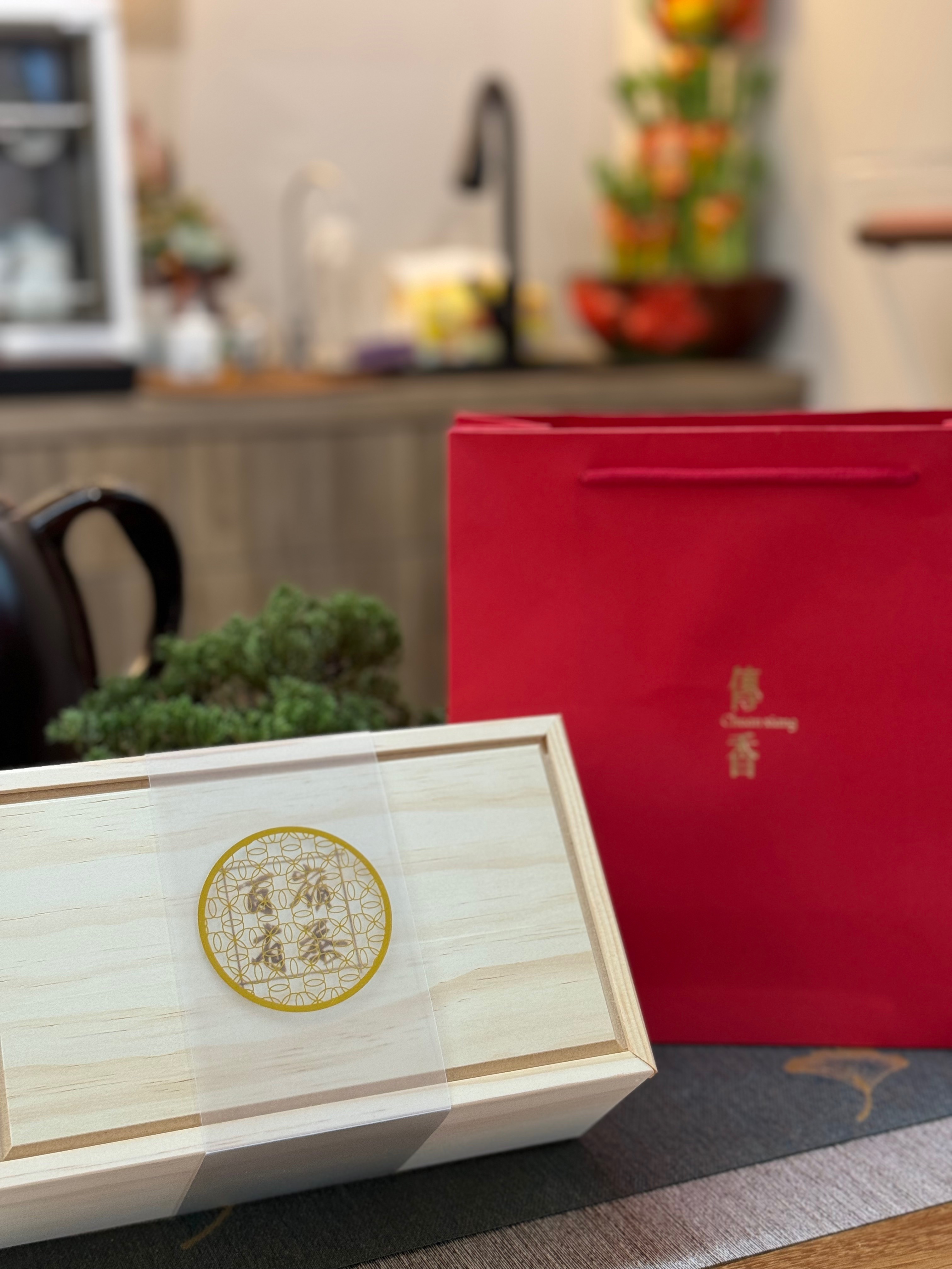 【送禮首選】百嶺木盒禮盒（75g*2入）