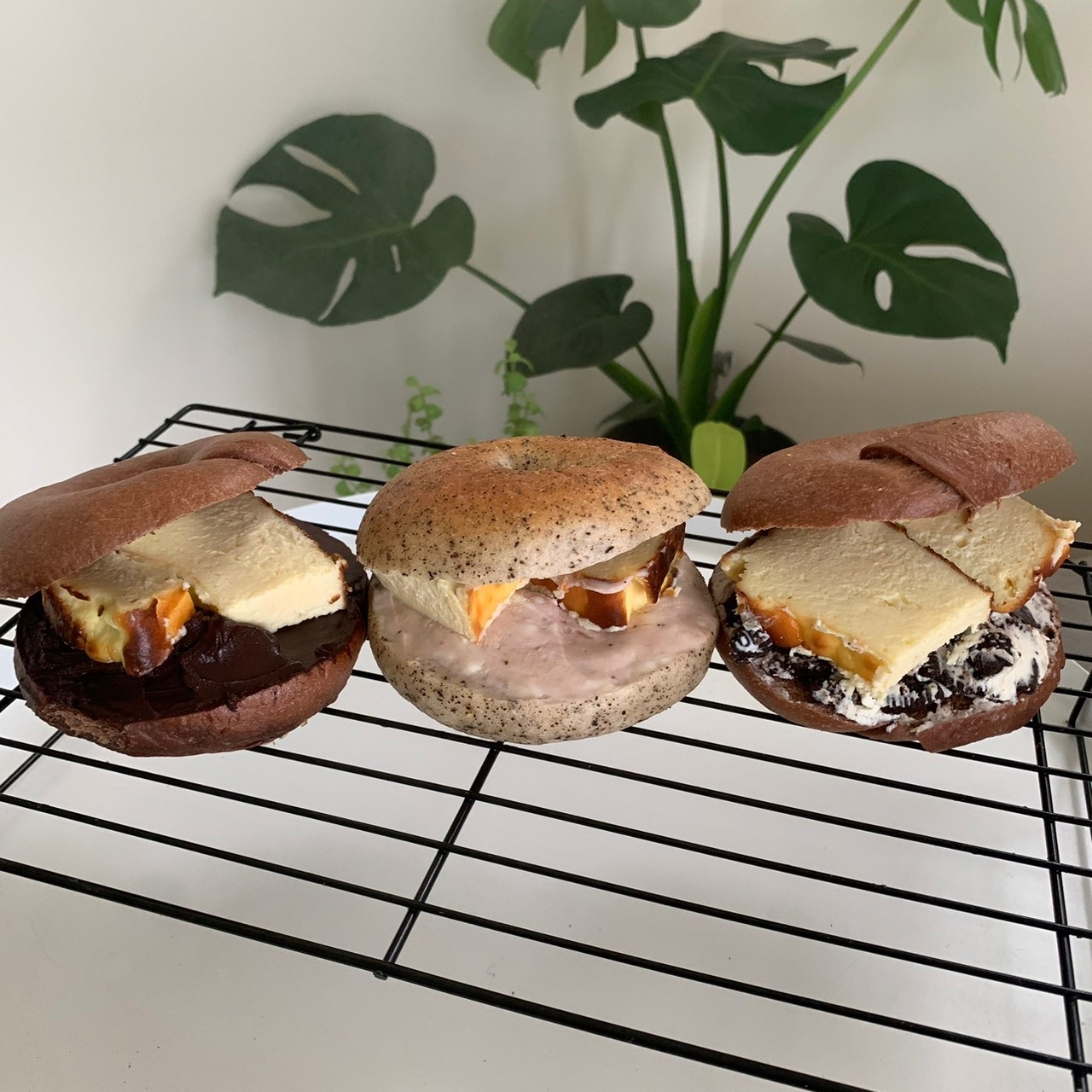 可可）Oreo巴斯克貝果