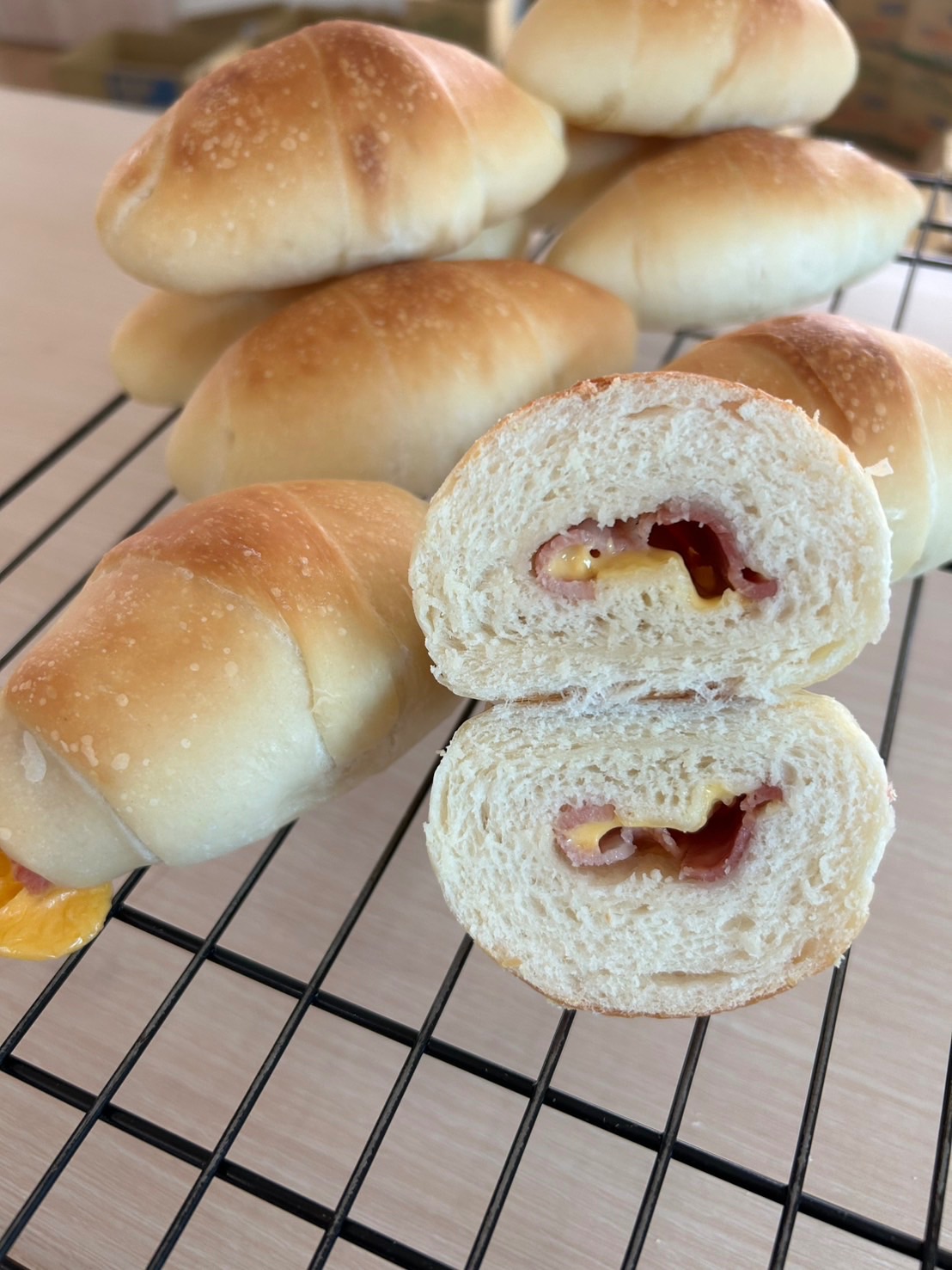 培根起司奶油捲（2入