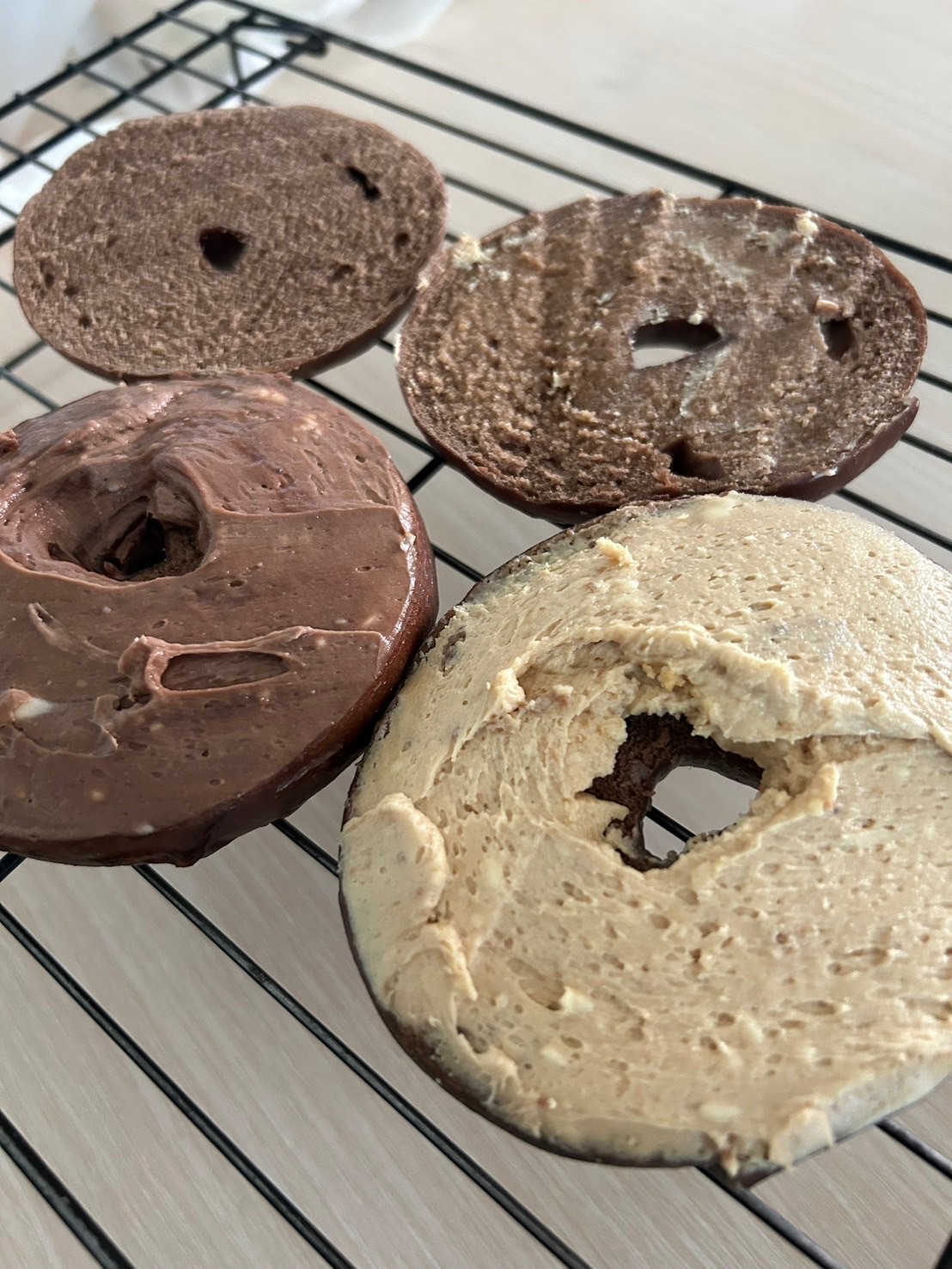 可可）焦糖乳酪貝果