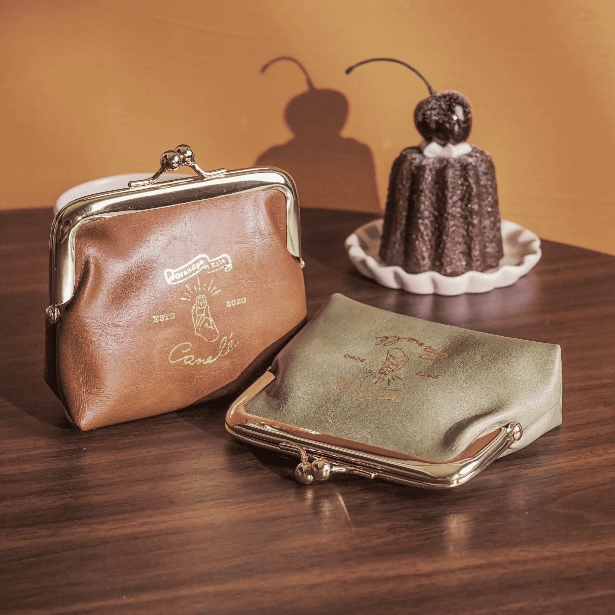 復古口金零錢包