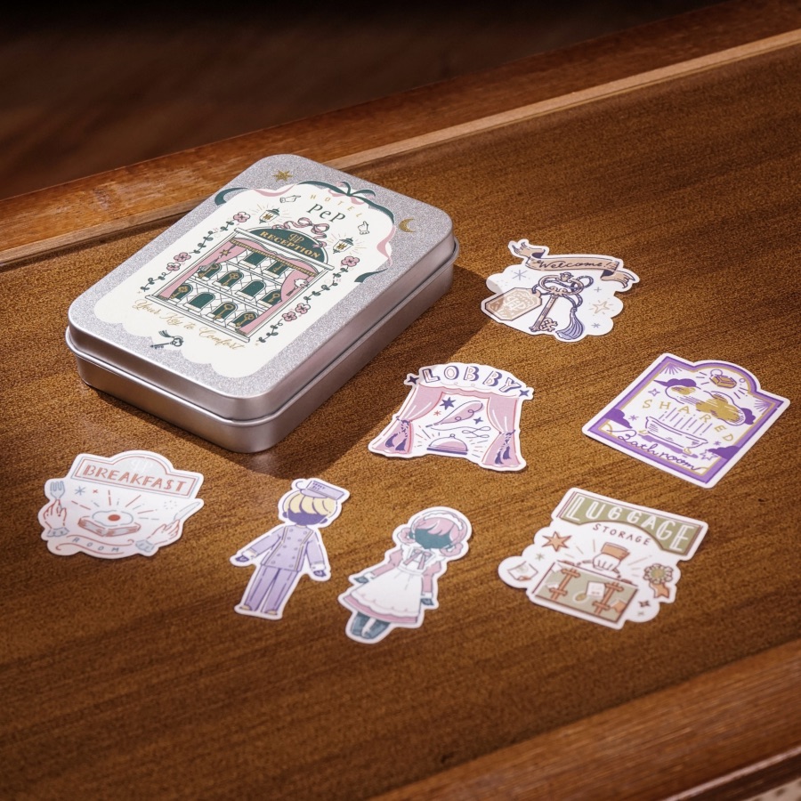 鐵盒貼紙組