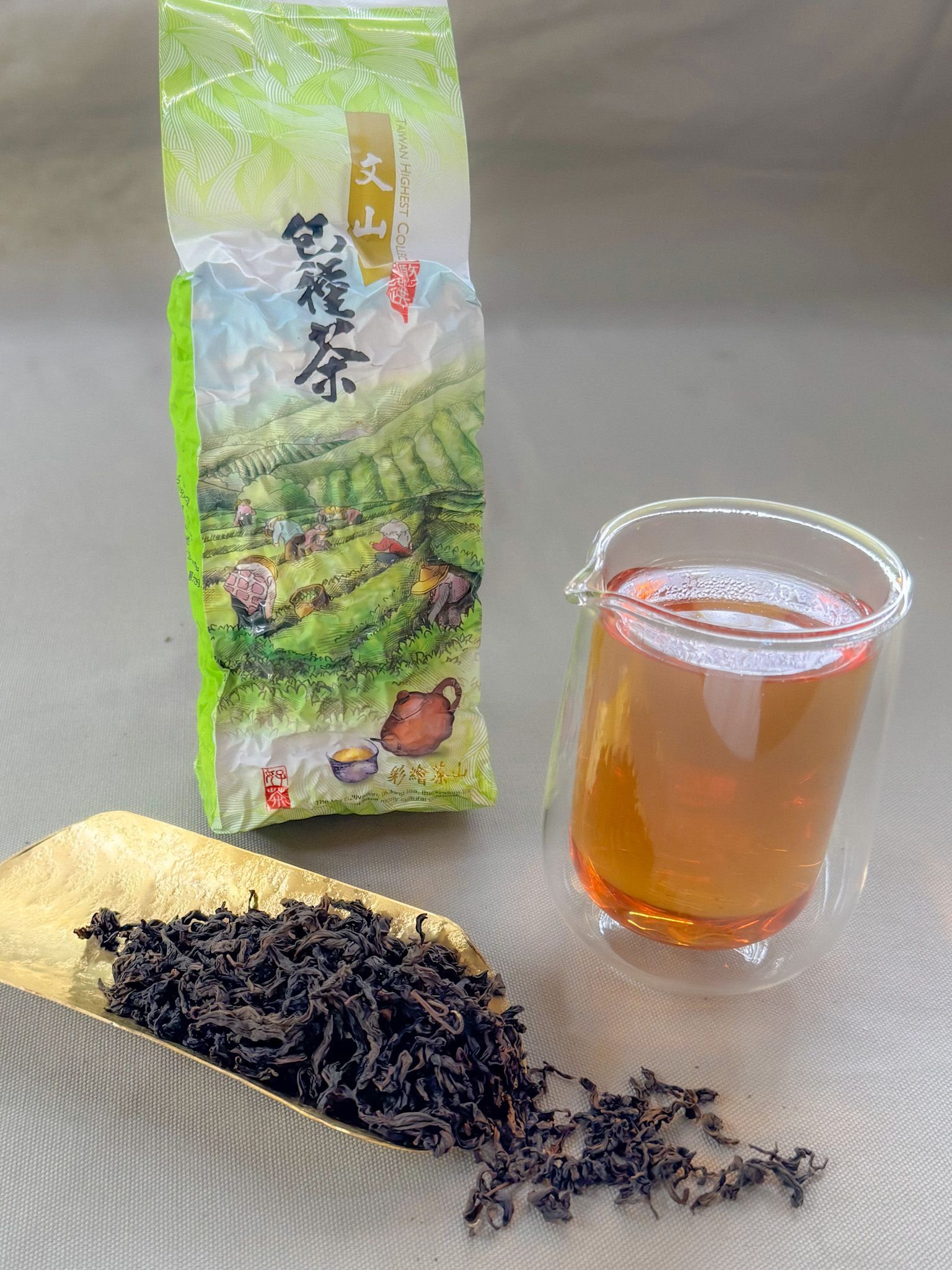 焙香包種茶