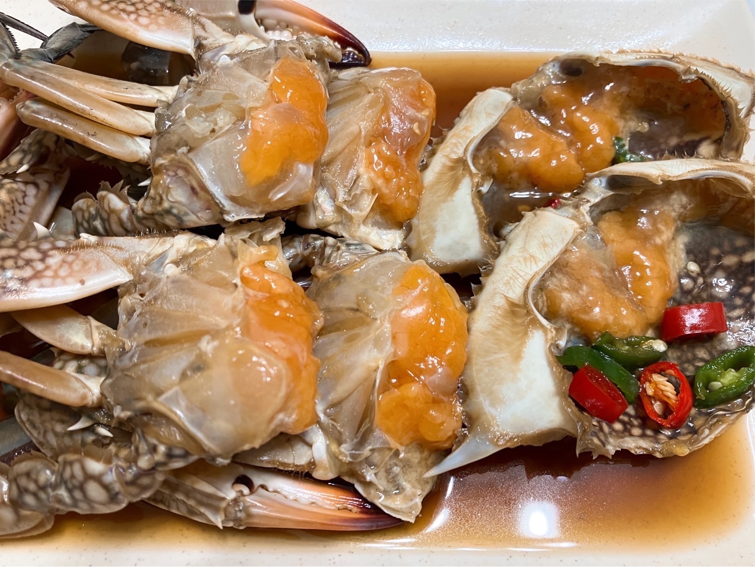 韓式醬油花蟹🦀️