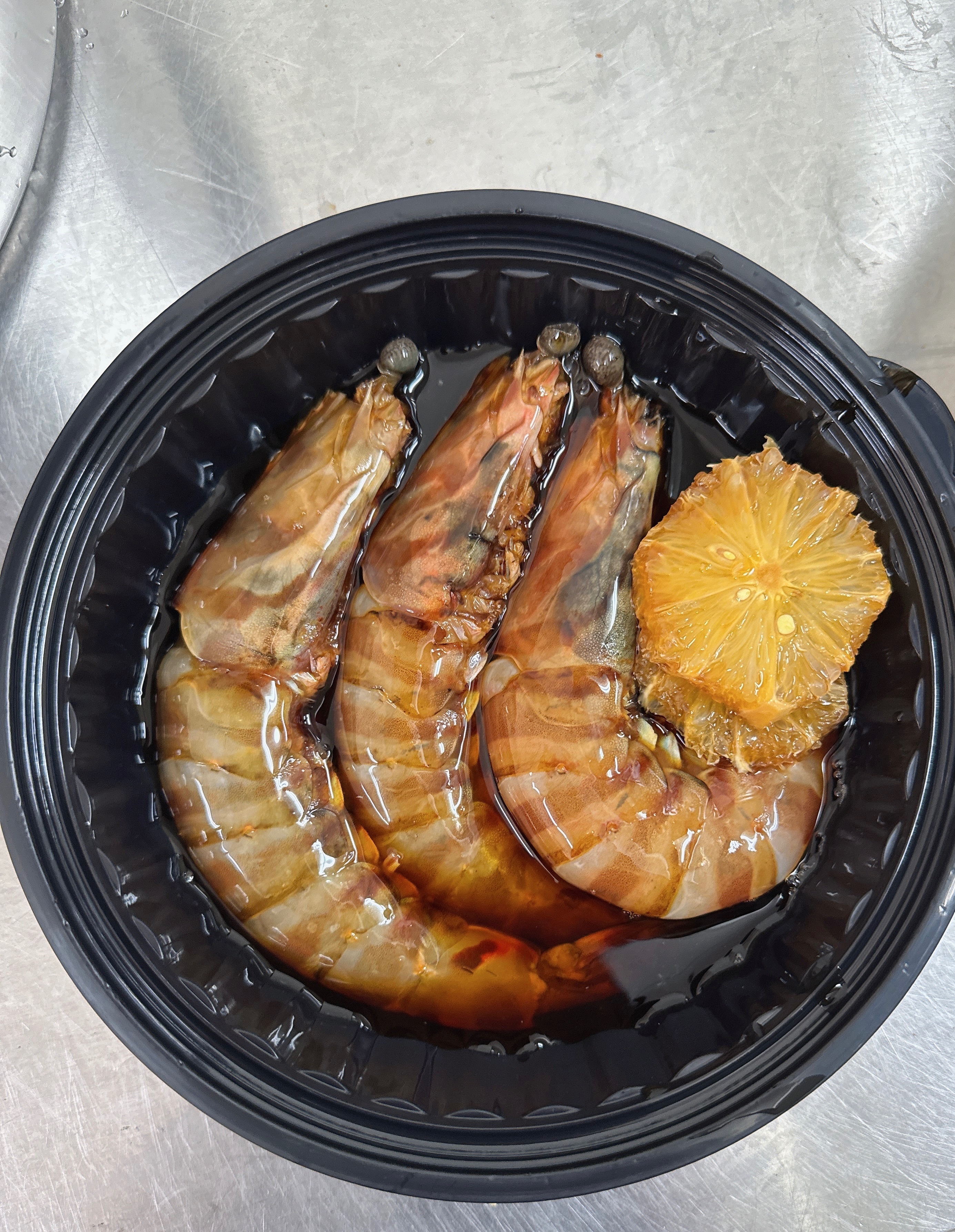 野生現撈大明蝦（醬油口味）三隻