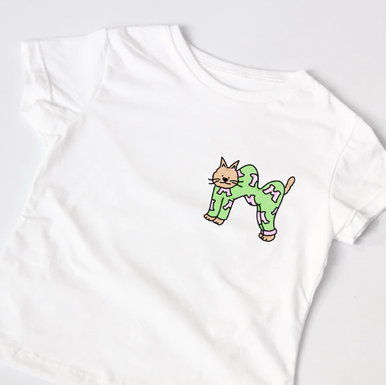 貓貓T（客製化字母）