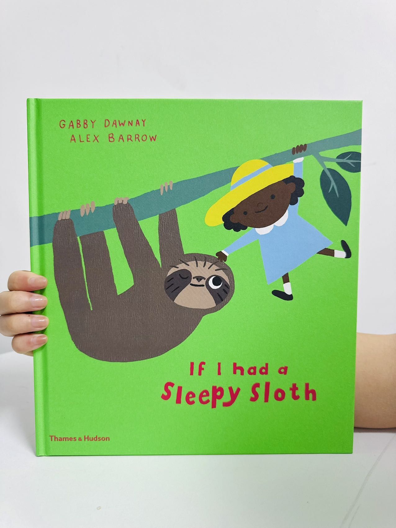 【If I Had a Sleepy Sloth】英國進口幽默童詩繪本（精裝）