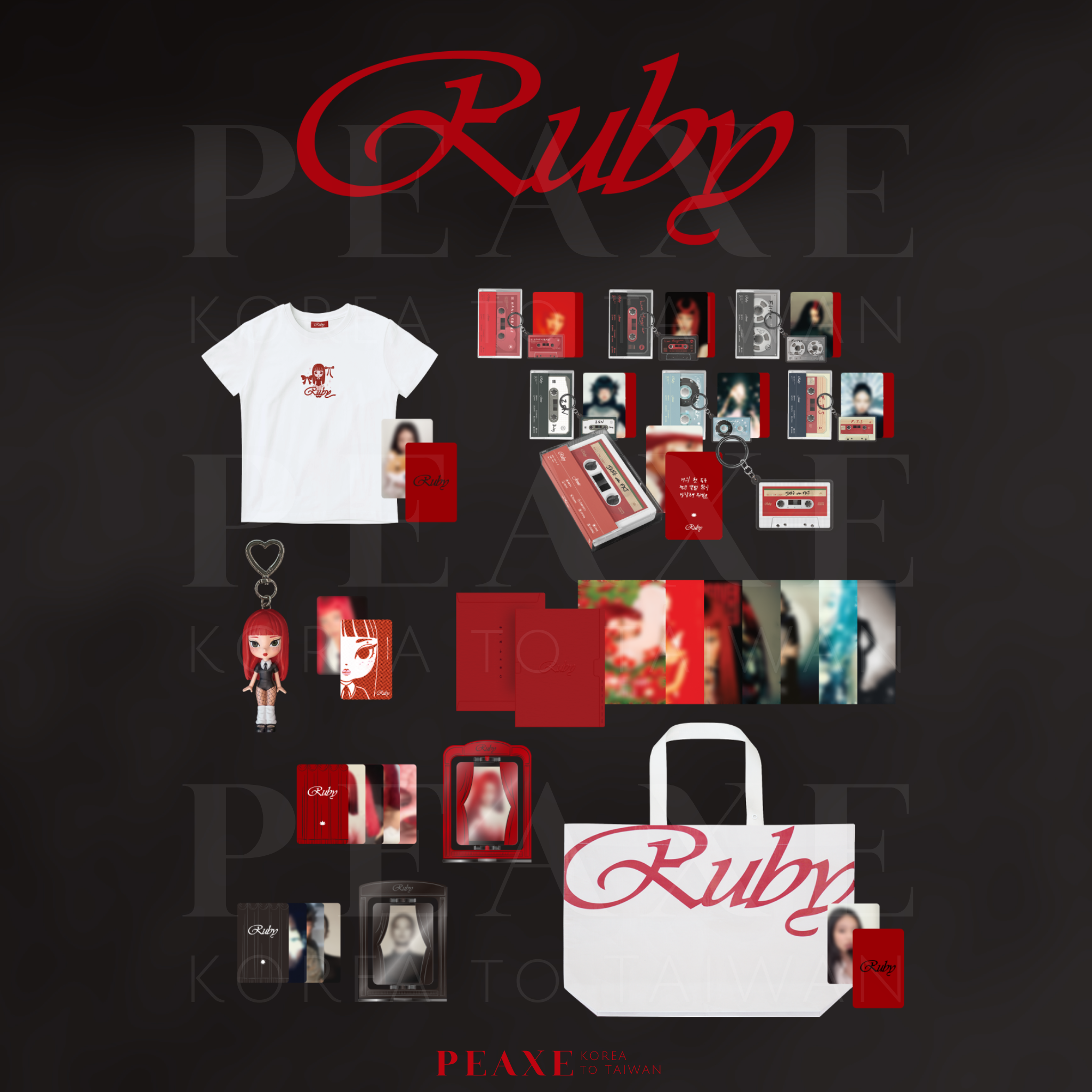 JENNIE（BLACKPINK）The 1st Studio Album 專輯［Ruby］官方周邊代購