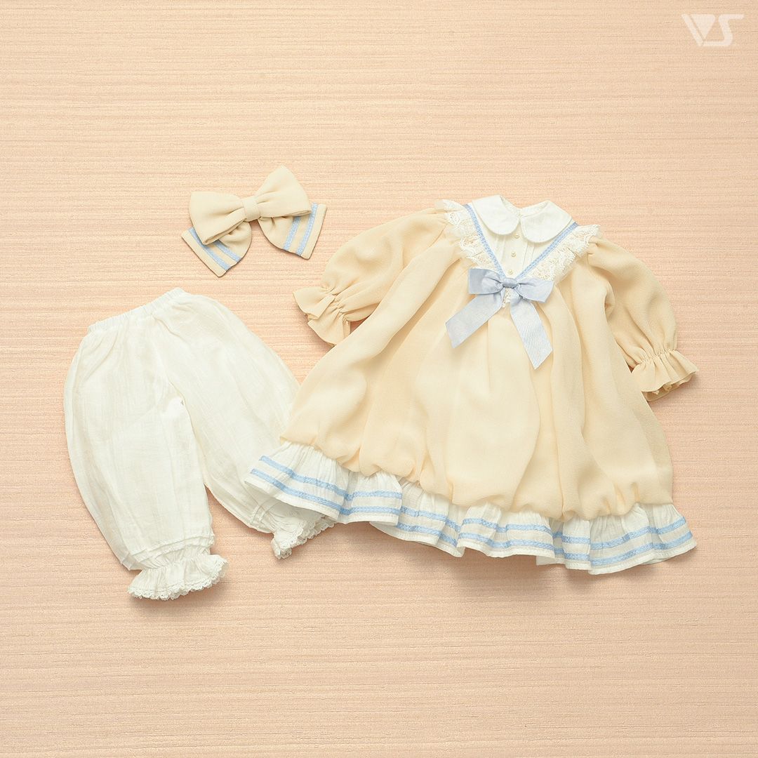 甜美可愛小女孩套裝（黃色）· Mini