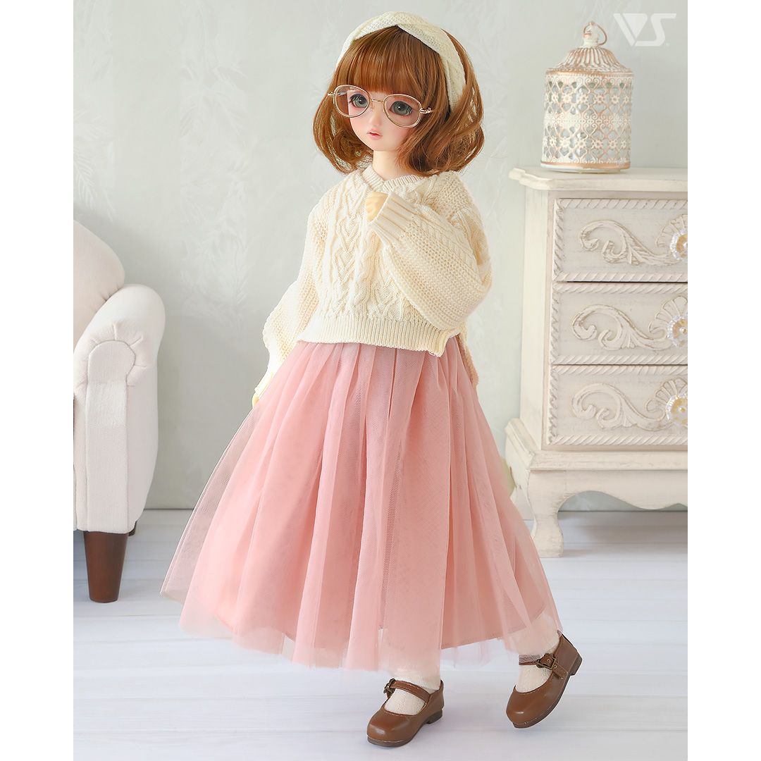 寬松針織毛衣套裝（米白色） ・Mini