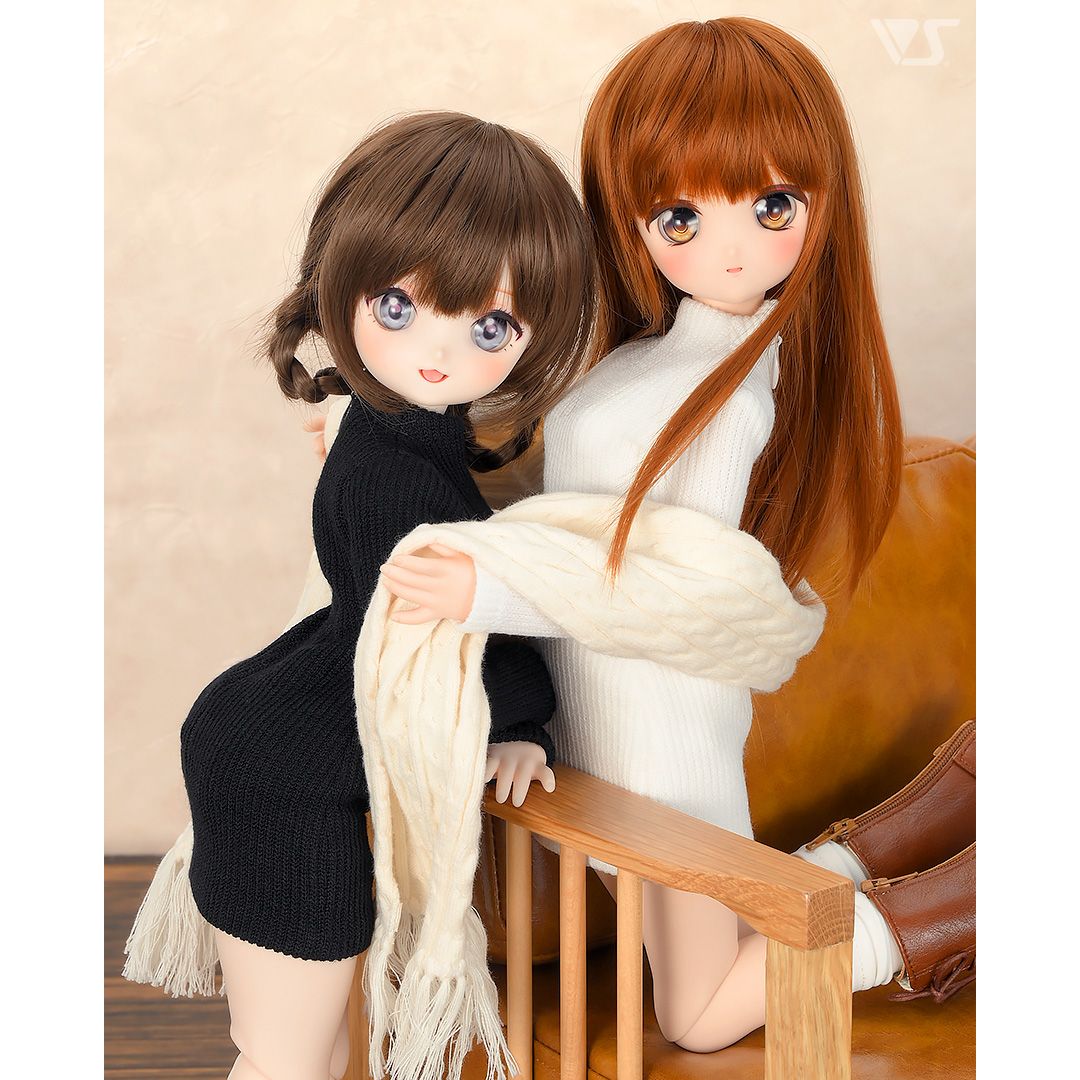 高領針織毛衣裙· Mini