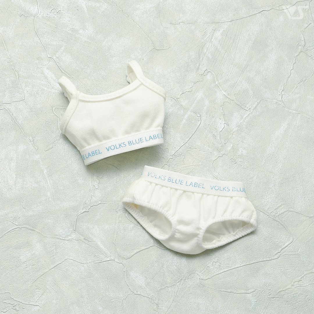 運動胸衣＆ 短褲套裝（白色）· Mini