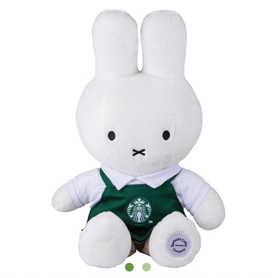 ＊現貨＊台灣星巴克 5/2上市 Starbucks與Miffy米菲兔聯名玩偶 48cm