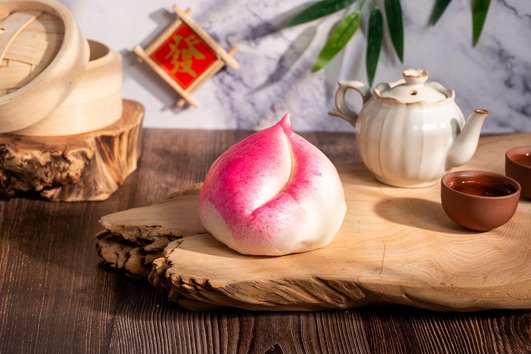 永豐盛  壽桃（紅豆/綠豆沙）