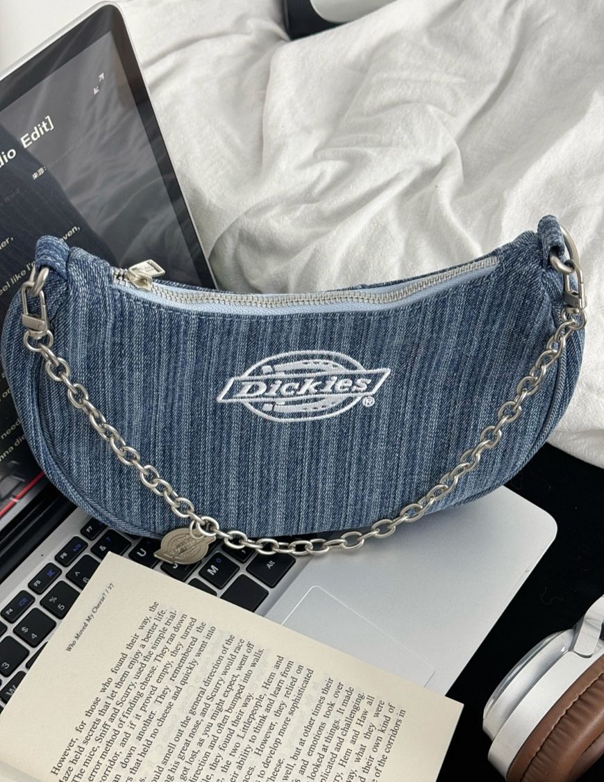 Dickies 復古牛仔藍 斜垮包