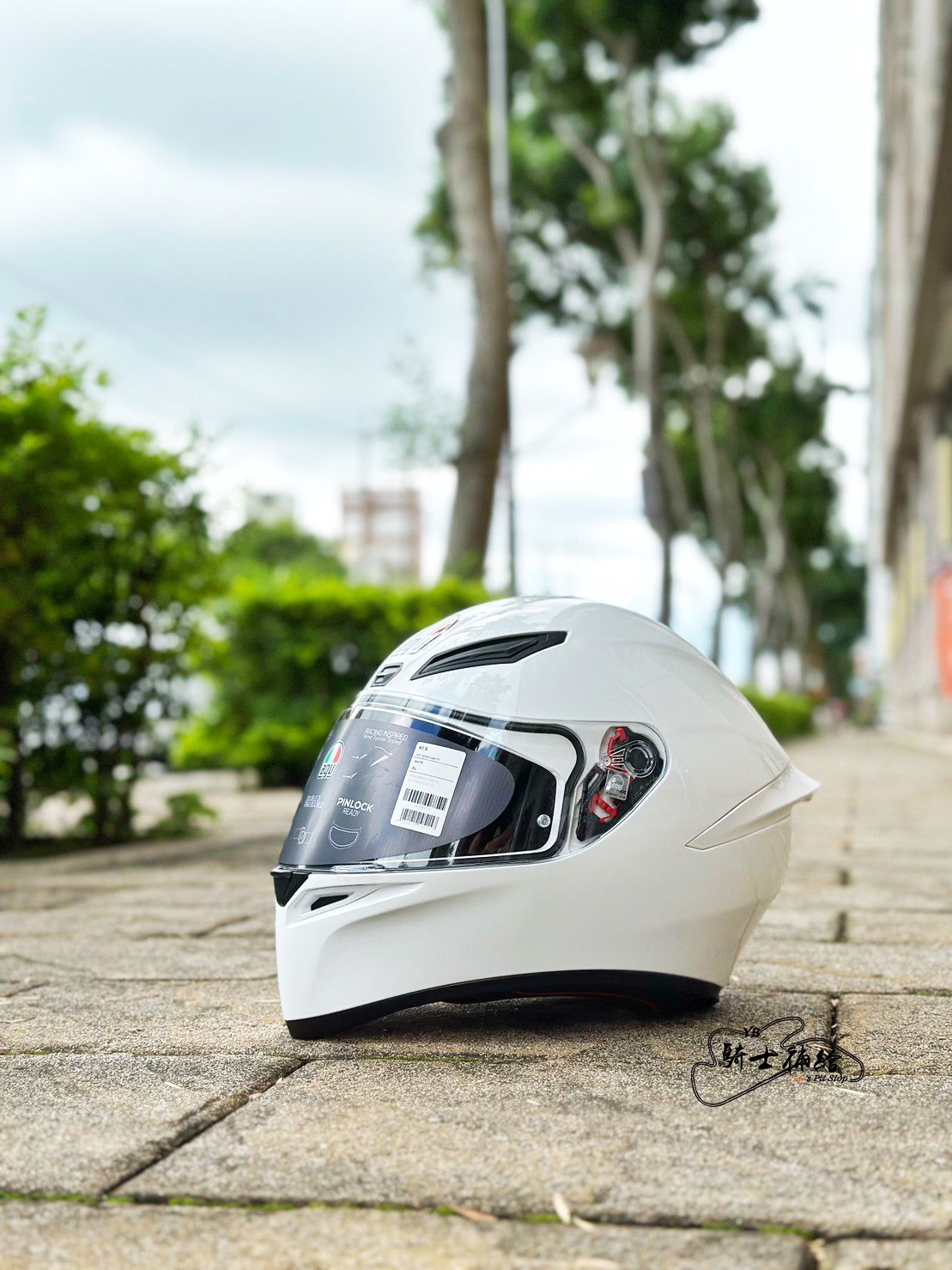 YB騎士補給 AGV K-1S 素色 WHITE 亮白 亞洲版 K1S 義大利 全新改款 安全帽 全罩