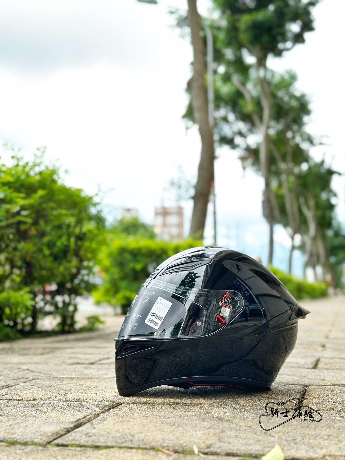 YB騎士補給 AGV K-1S 素色 BLACK 亮黑 亞洲版 K1S 義大利 全新改款 安全帽 全罩