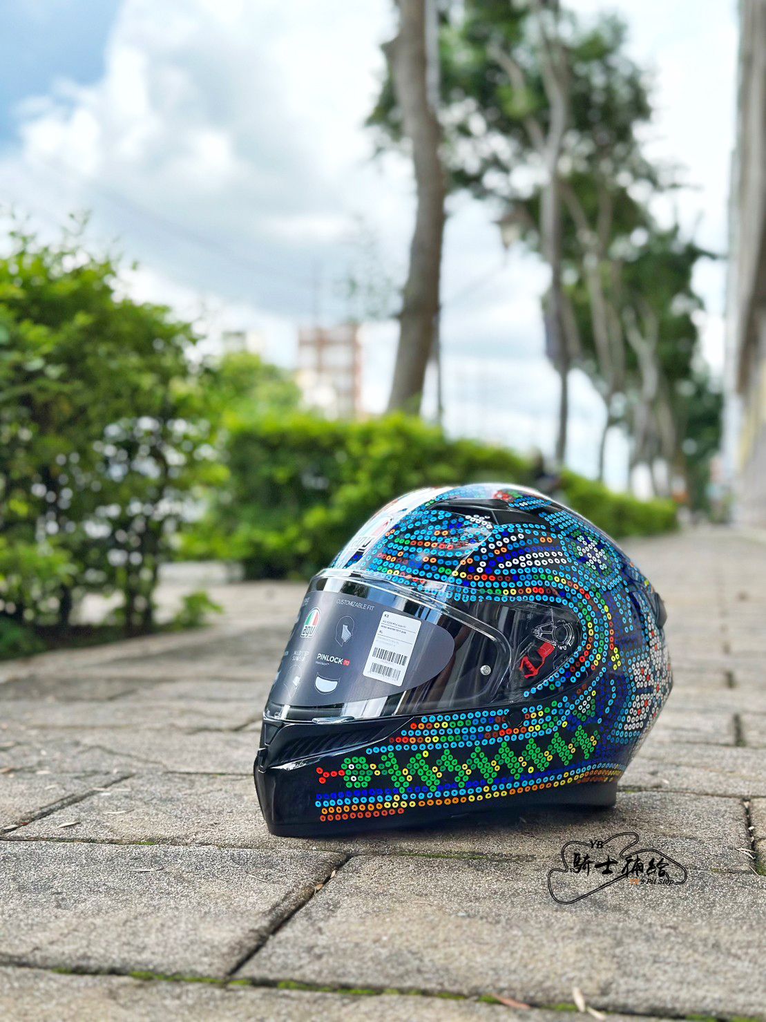 YB騎士補給 AGV K3 ROSSI WINTER TEST 2018 安全帽 全新改款 內墨片 亞洲版