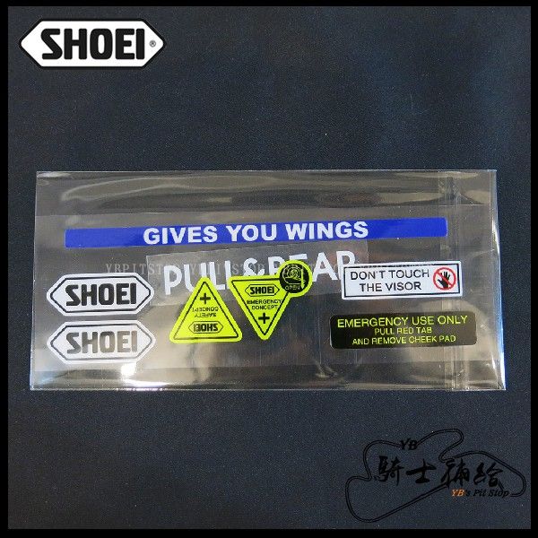 ⚠YB騎士補給⚠ MM93 SHOEI 鏡片 貼紙 安全帽 鏡片貼 Marc Marquez