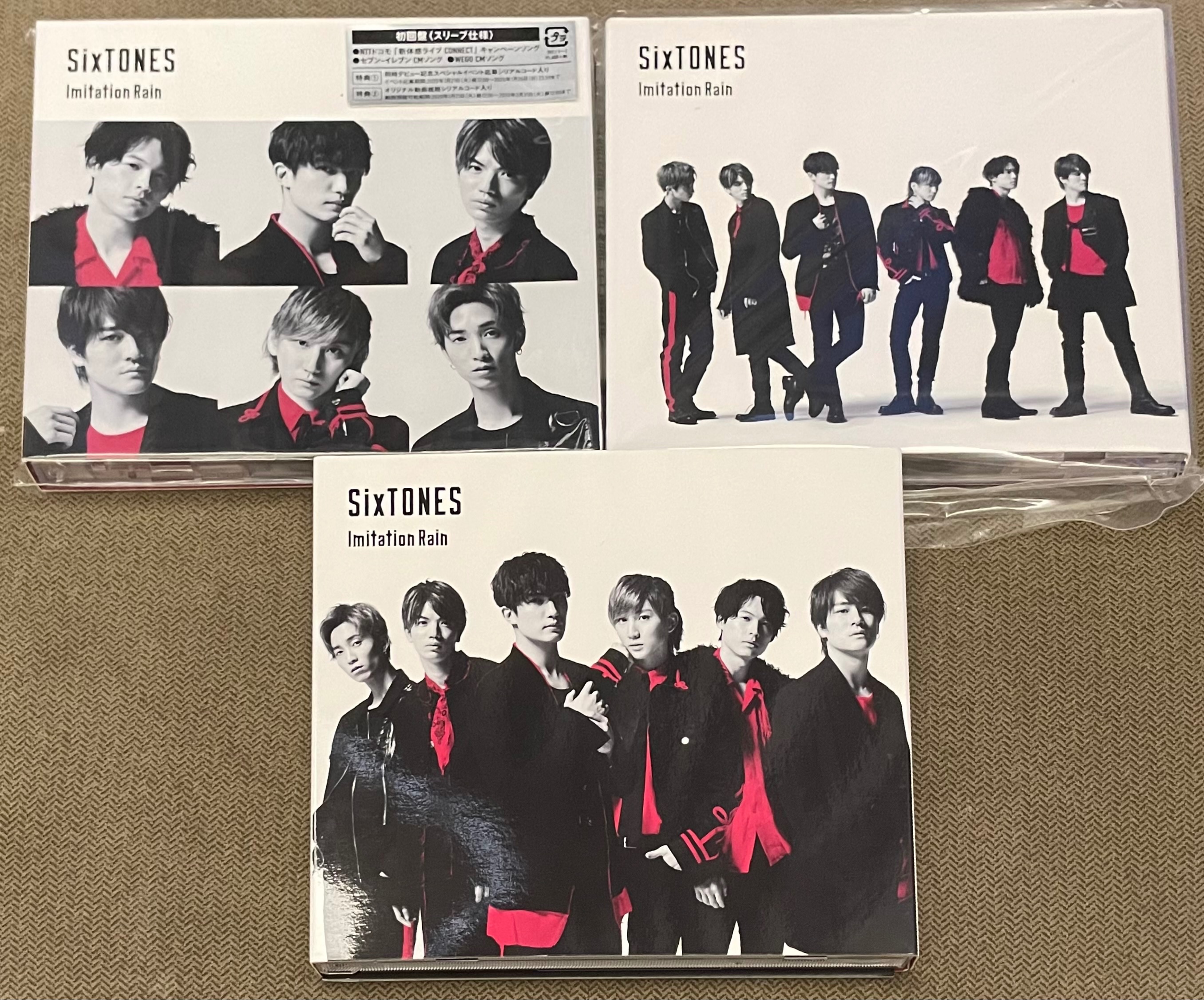 Six STONES 3盤合售