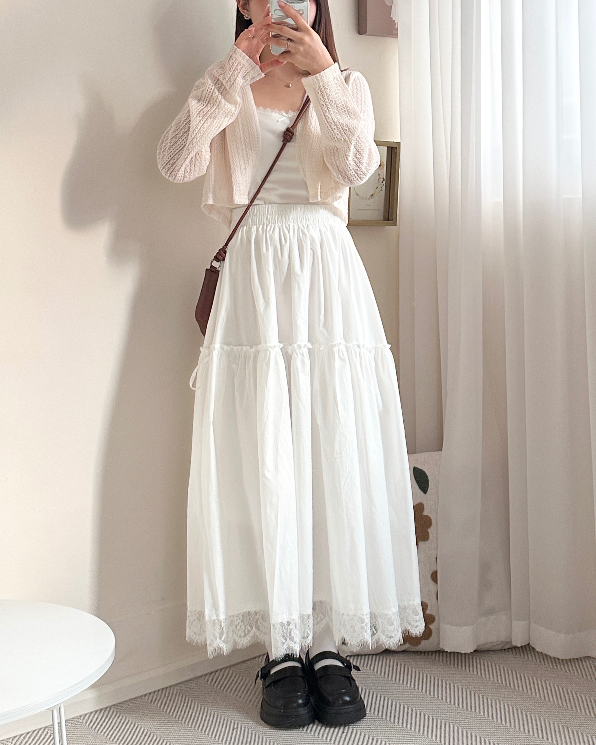 初香遇細編織上衣