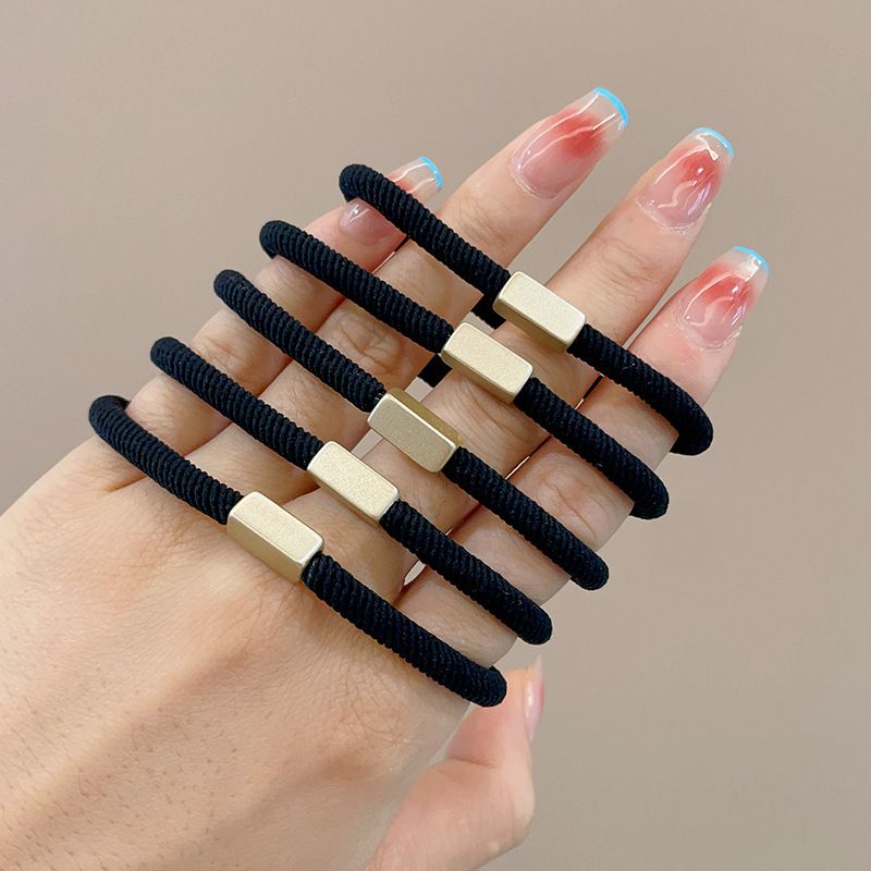 高級感金屬氣質髮圈