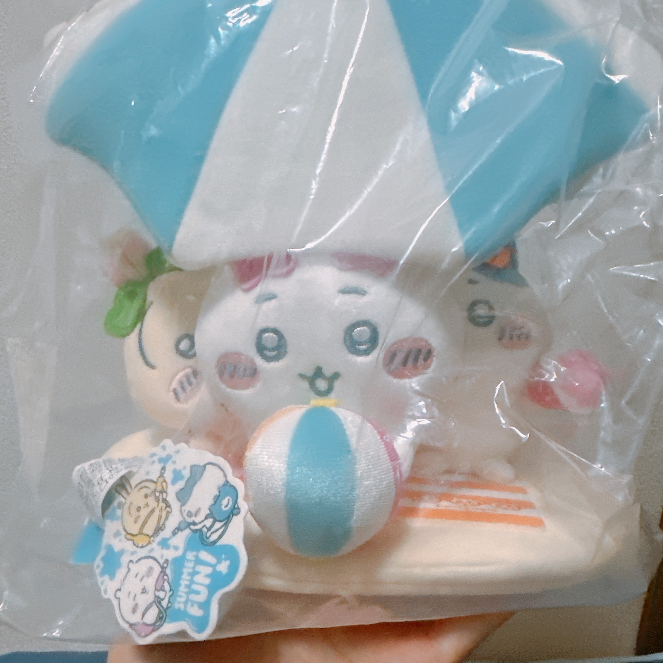 名創沙灘傘三小隻